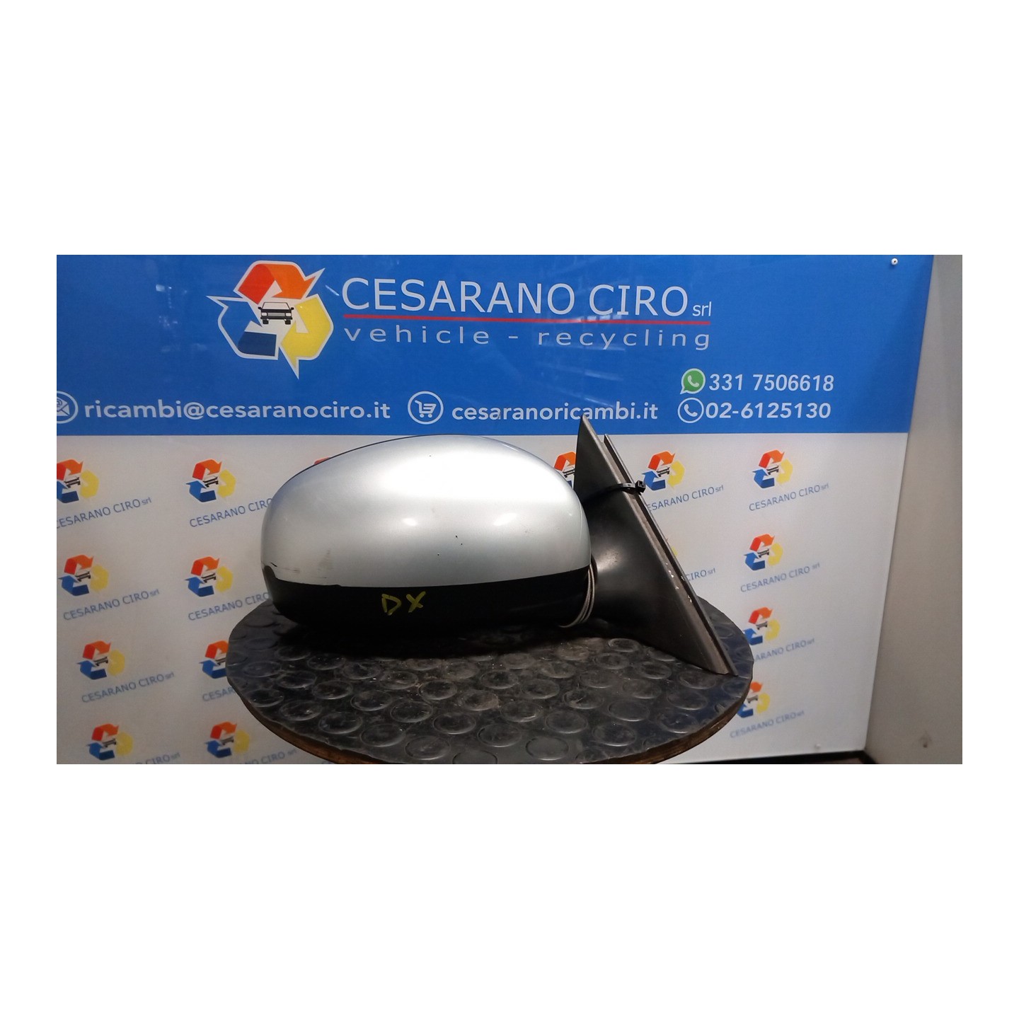 RETROVISORE EST. DX. 032 SKODA OCTAVIA (1Z) (08/04-01/09) BMN 1Z1857508E01C