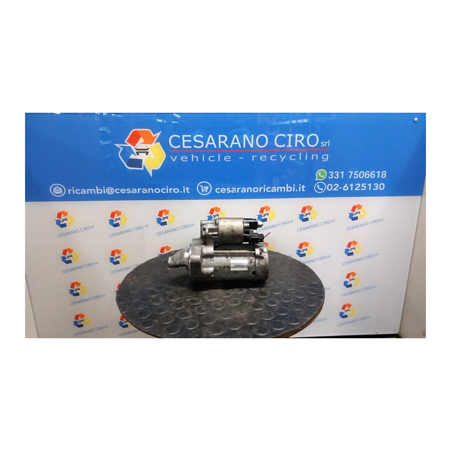 MOTORINO AVVIAMENTO 1.3KW 037 TOYOTA YARIS (11/05-02/12) 2SZFE 281000J050