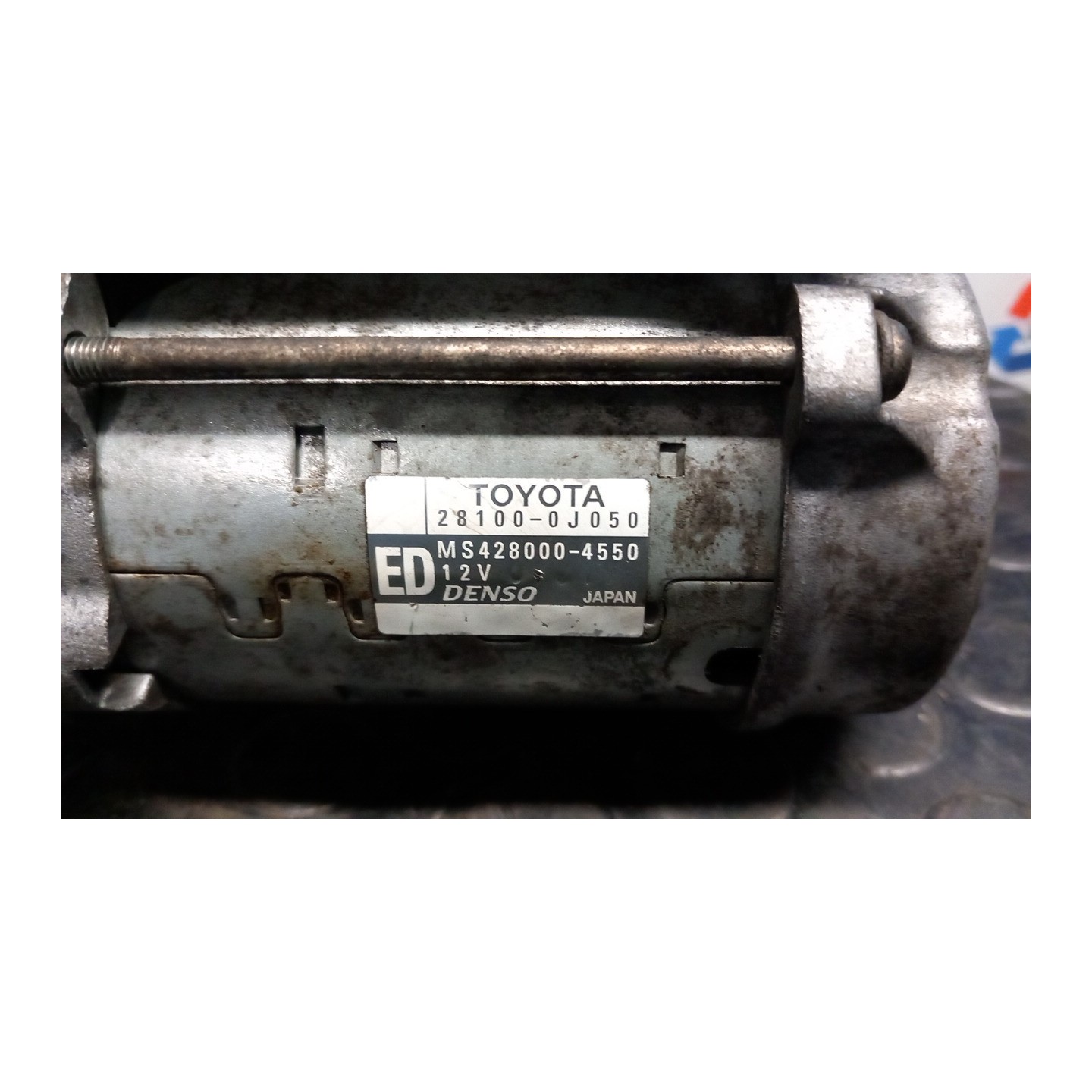 MOTORINO AVVIAMENTO 1.3KW 037 TOYOTA YARIS (11/05-02/12) 2SZFE 281000J050