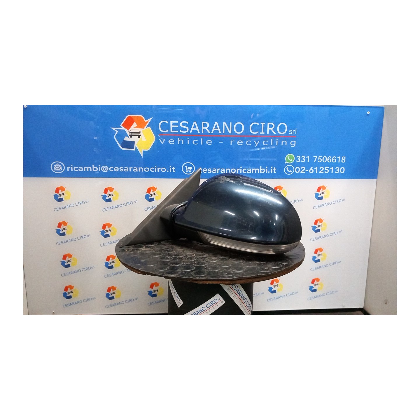 RETROVISORE EST. REGOLAZ. ELETTR. TERMICO SX. 044 VOLKSWAGEN PASSAT (3B) (10/00-03/06) AVF 3B1857507K01C