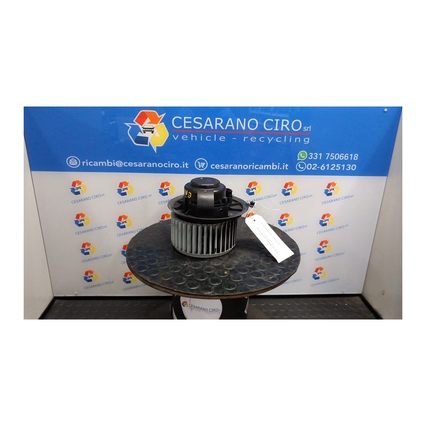 MOTORINO VENTILAZIONE ABITACOLO COND. AUTOMAT. 074 ALFA ROMEO 159 (X3/X9) (07/05-06/13) 939B3000 77363384