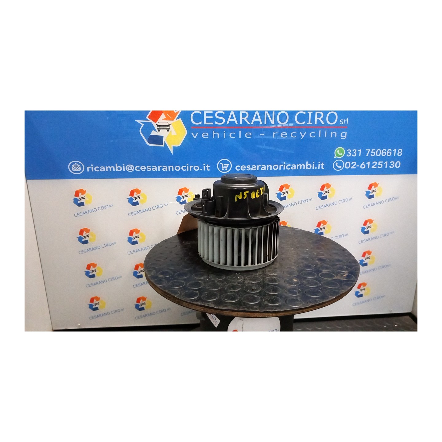 MOTORINO VENTILAZIONE ABITACOLO COND. AUTOMAT. 074 ALFA ROMEO 159 (X3/X9) (07/05-06/13) 939B3000 77363384