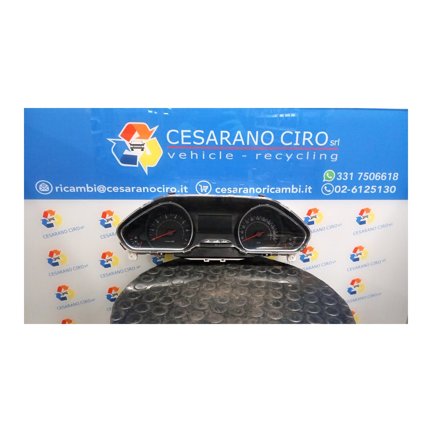 QUADRO STRUMENTI COMPL. 077 PEUGEOT 208 (01/12-11/15) ZM01 9805399980