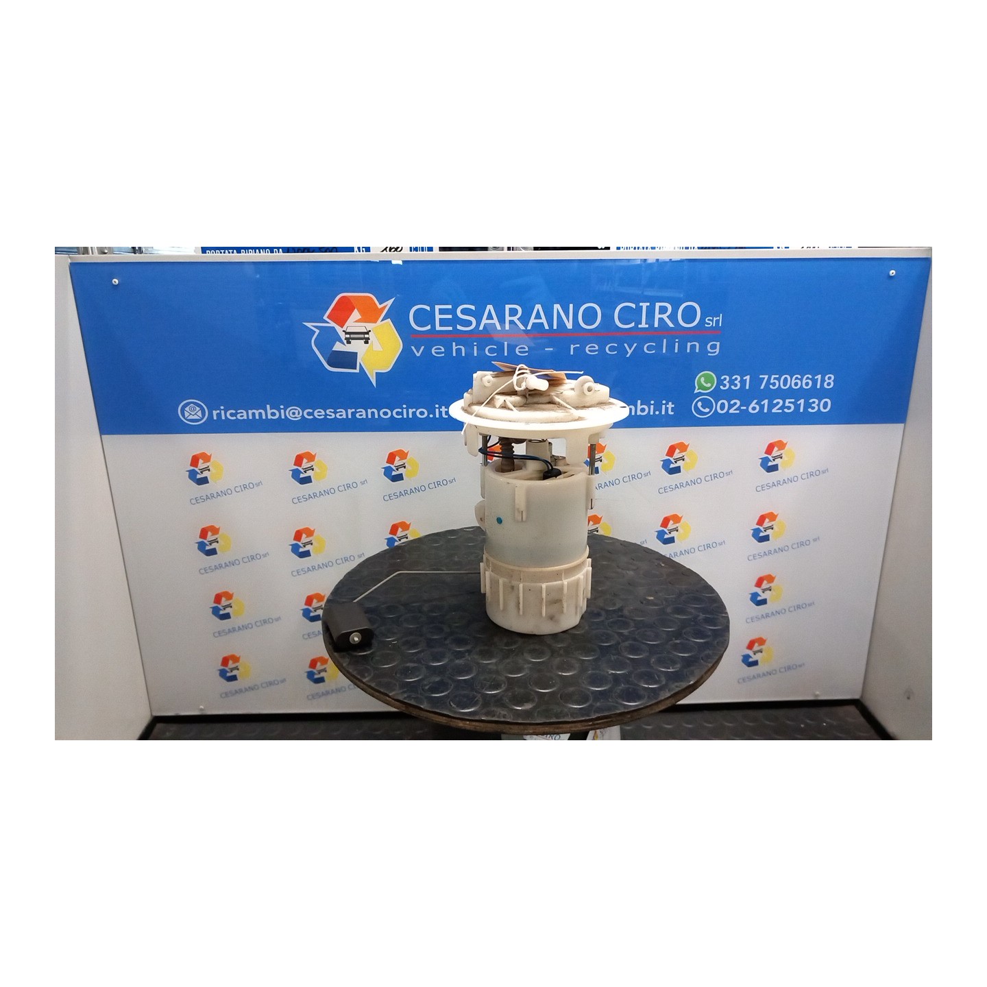 POMPA CARBURANTE C/TRASDUTTORE (GALLEGGIANTE) C/FILTRO CARBURANTE INT. 078 PEUGEOT 208 (01/12-11/15) ZM01 9674466980