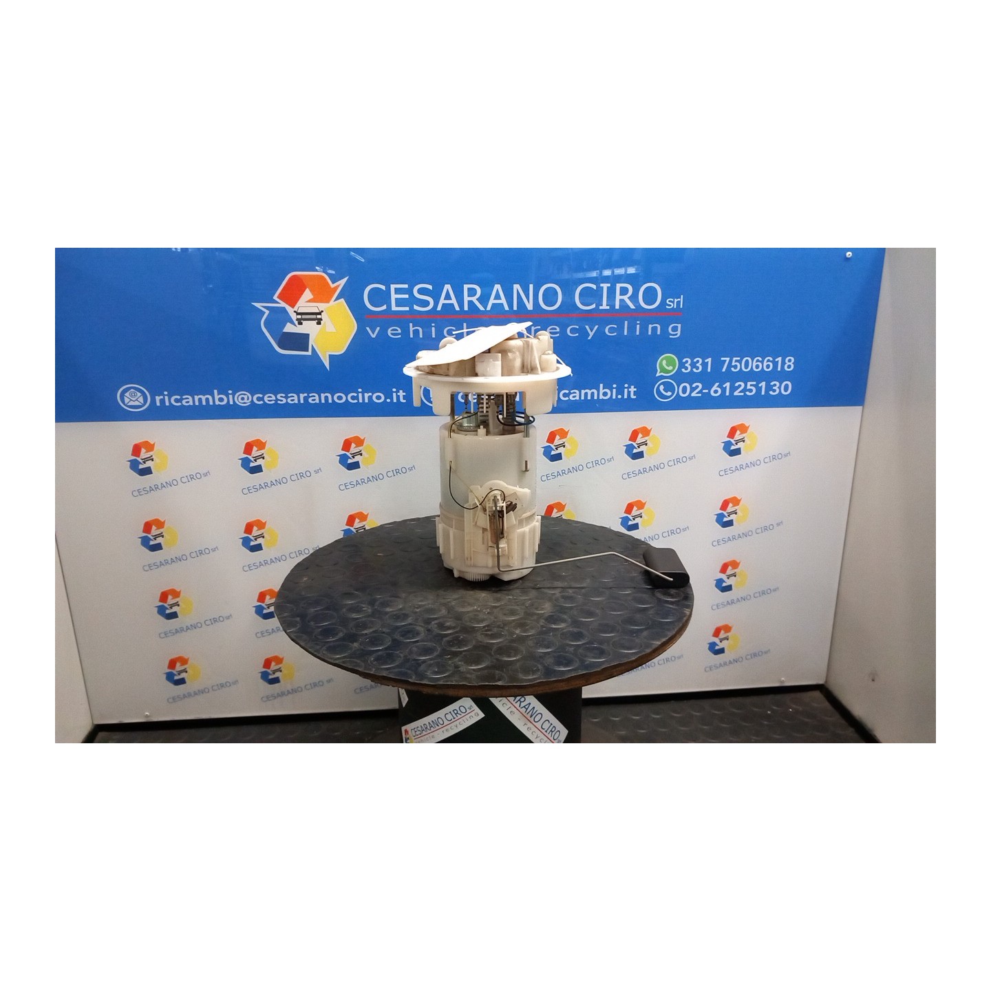 POMPA CARBURANTE C/TRASDUTTORE (GALLEGGIANTE) C/FILTRO CARBURANTE INT. 078 PEUGEOT 208 (01/12-11/15) ZM01 9674466980