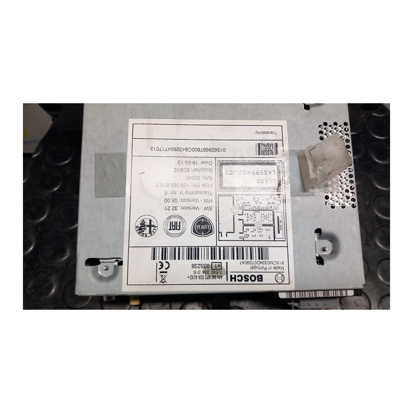 AUTORADIO P/AUTORADIO CD/MP3 085 ALFA ROMEO GIULIETTA (X7) (03/10-10/13) 940A2000 156096877
