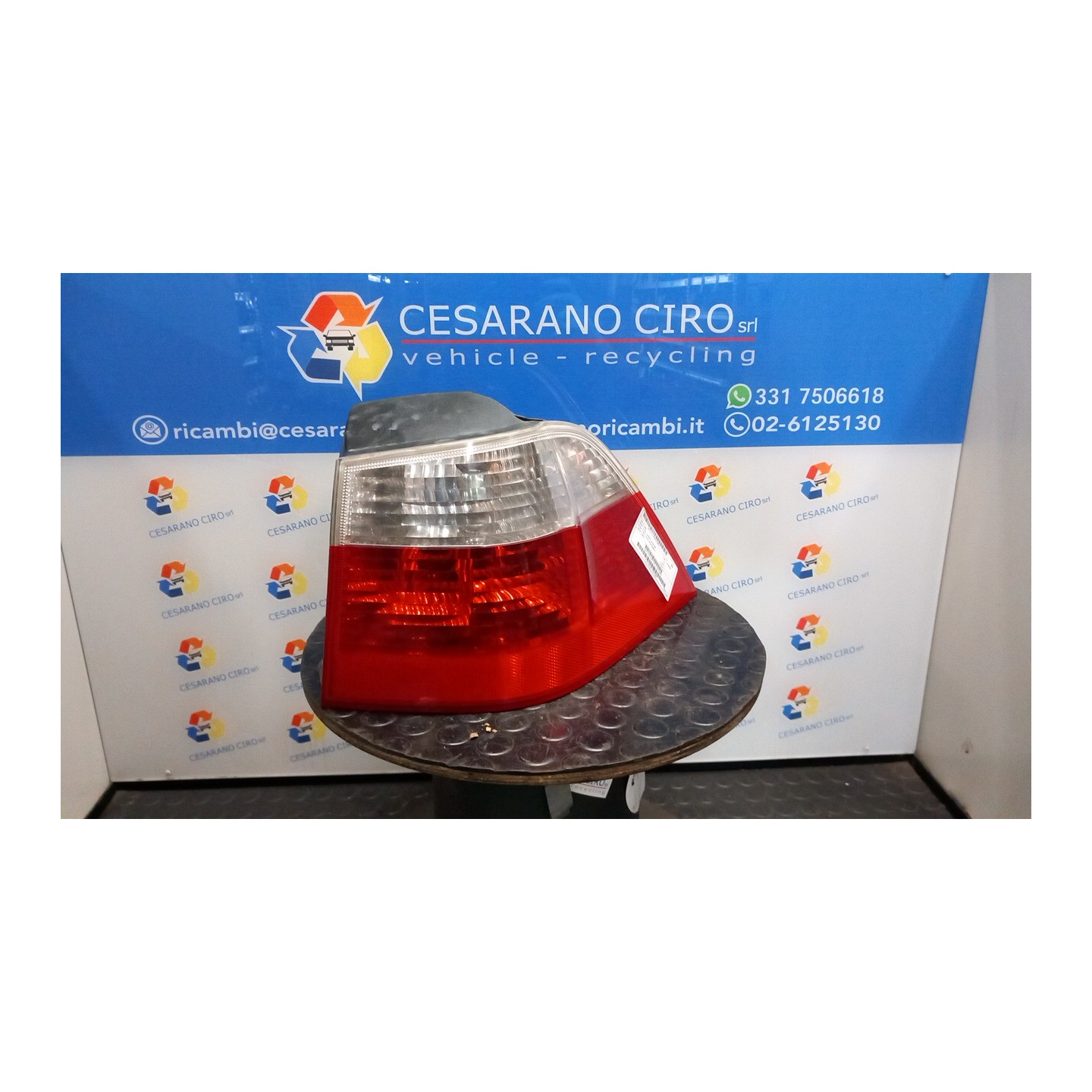 FANALE POST. PARTE EST. DX. 013 BMW SERIE 5 (E60/E61) (07/03-03/07 306D3 63217165826