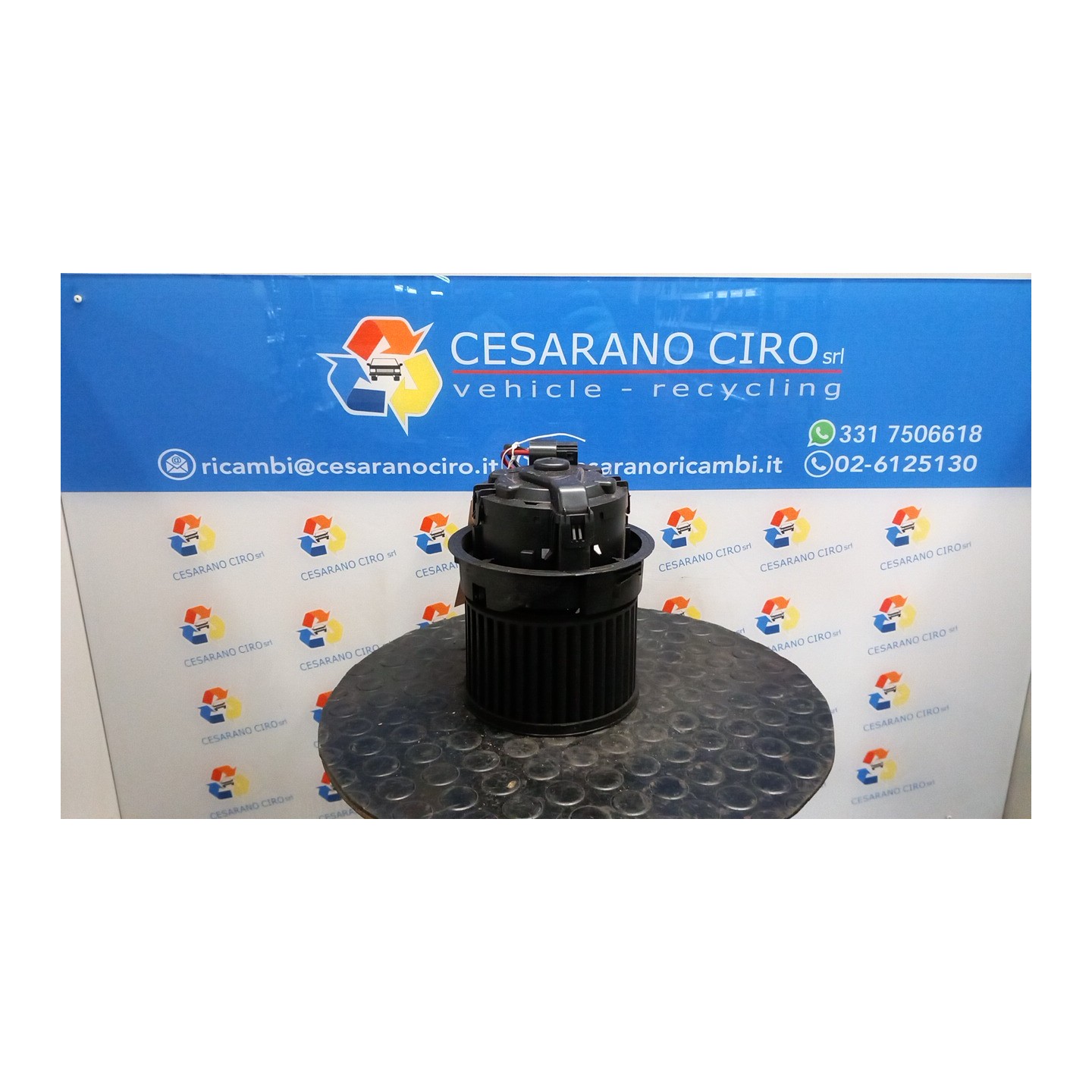 MOTORINO VENTILAZIONE ABITACOLO 027 PEUGEOT 208 (01/12-11/15) HM01 1608182080