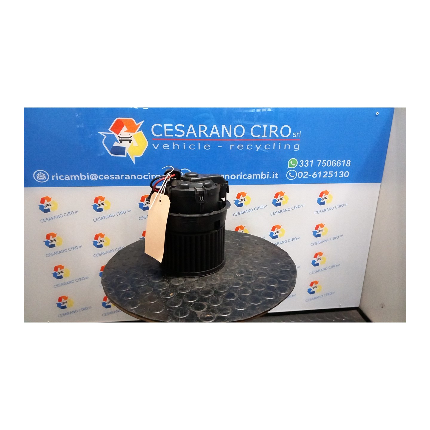 MOTORINO VENTILAZIONE ABITACOLO 027 PEUGEOT 208 (01/12-11/15) HM01 1608182080