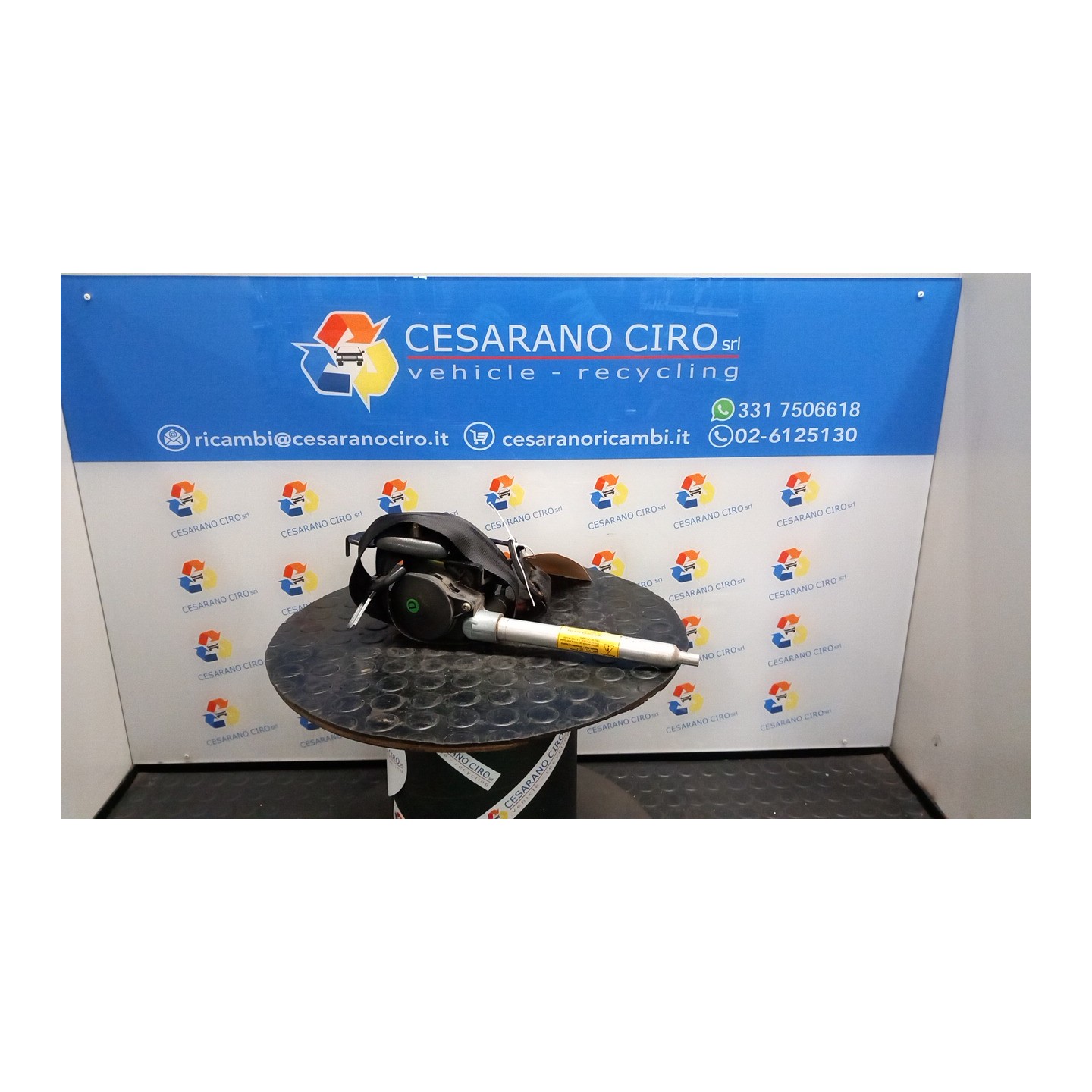 CINTURA DI SICUREZZA ANT. SX 034 NISSAN TERRANO (R20) (11/99-12/02) TD27H NB5170015025009SX