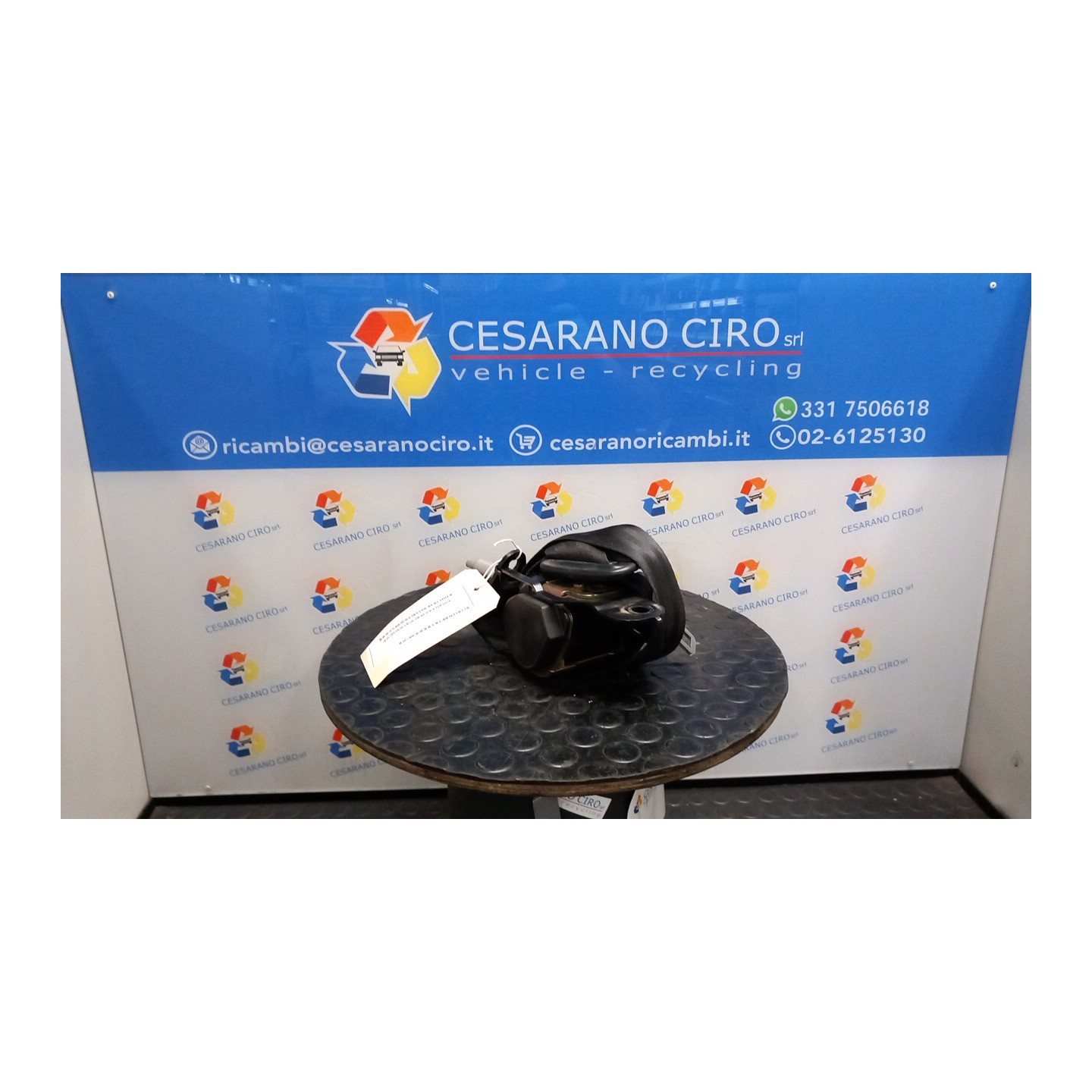 CINTURA DI SICUREZZA ANT. SX 034 NISSAN TERRANO (R20) (11/99-12/02) TD27H NB5170015025009SX