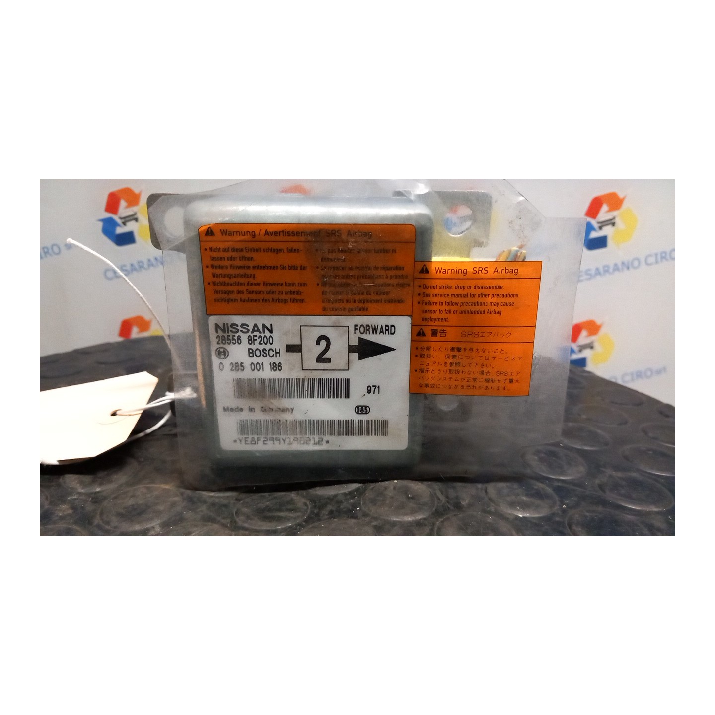 CENTRALINA COMANDO AIRBAG 037 NISSAN TERRANO (R20) (11/99-12/02) TD27H 285568F225