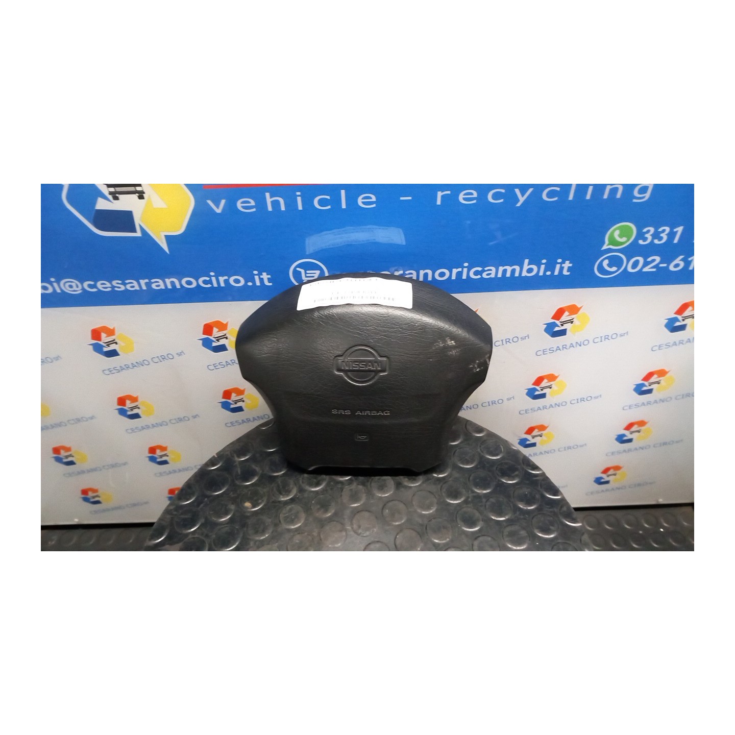 DISPOSITIVO AIRBAG LATO GUIDA 043 NISSAN TERRANO (R20) (11/99-12/02) TD27H 484202F010