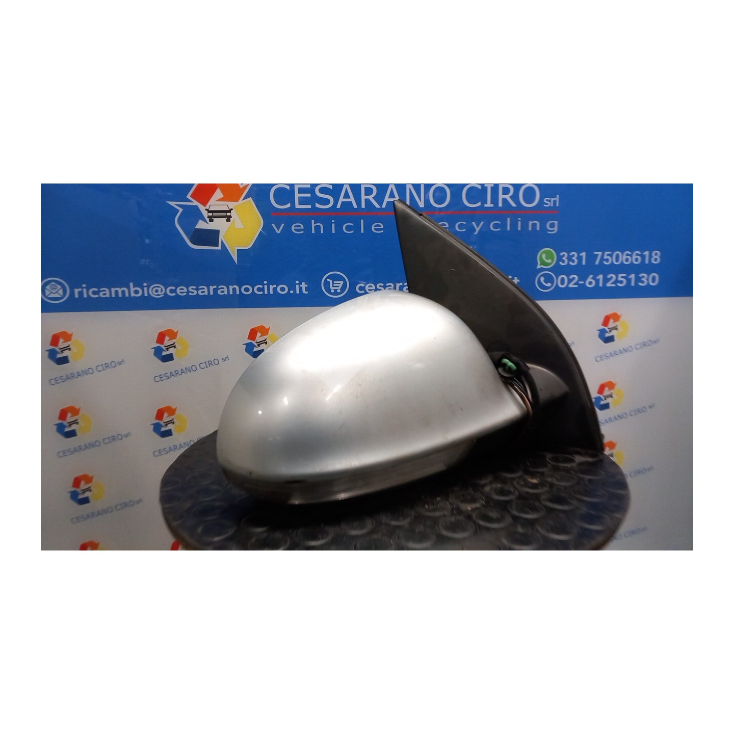 RETROVISORE EST. REGOLAZ. ELETTR. DX. 055 VOLKSWAGEN GOLF (1K) (10/03-12/09) BSE 1K1857508CN9B9