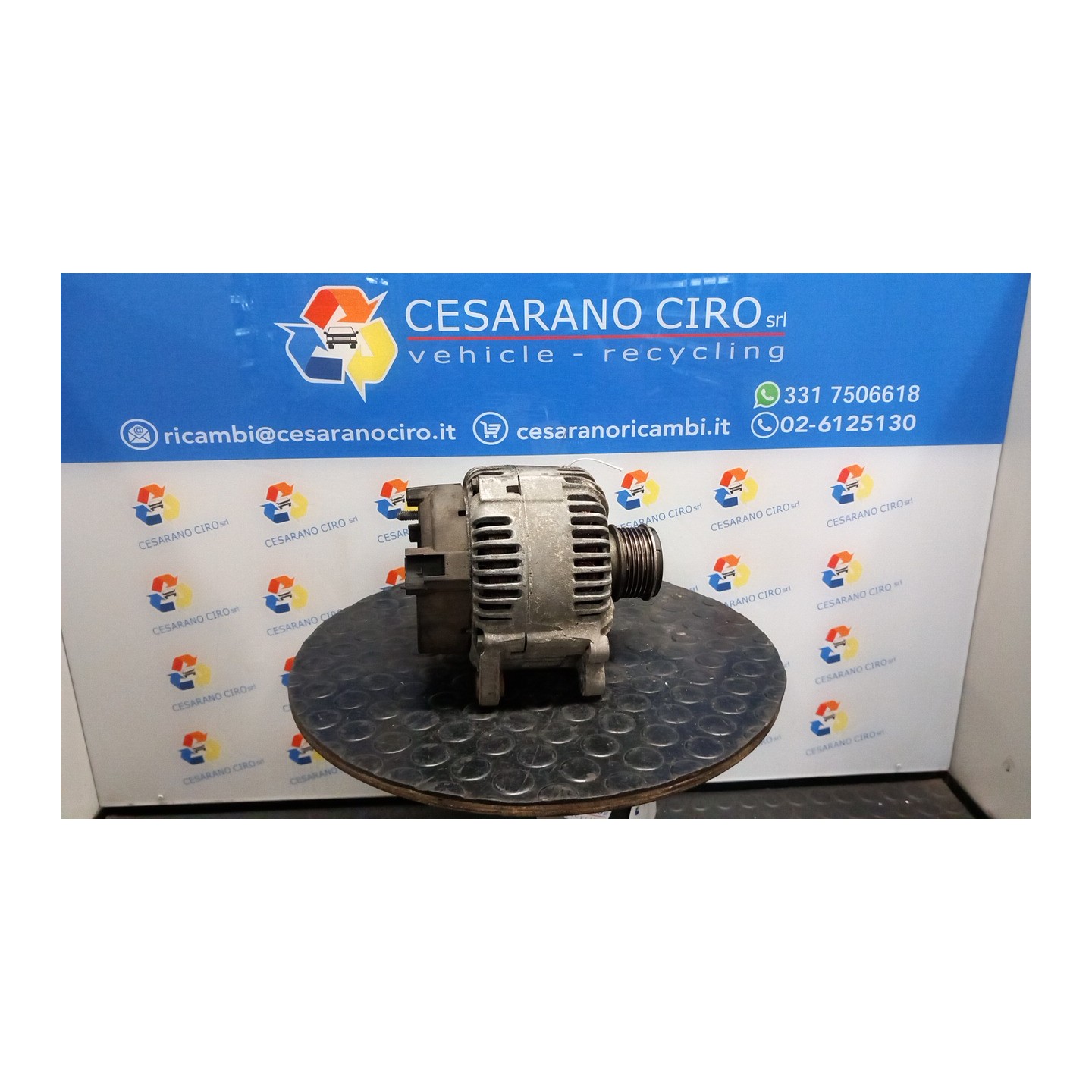 ALTERNATORE BOSCH ROTAZ. 180A 070 VOLKSWAGEN PASSAT (3C) (02/05-12/10) BMP 03G903023X