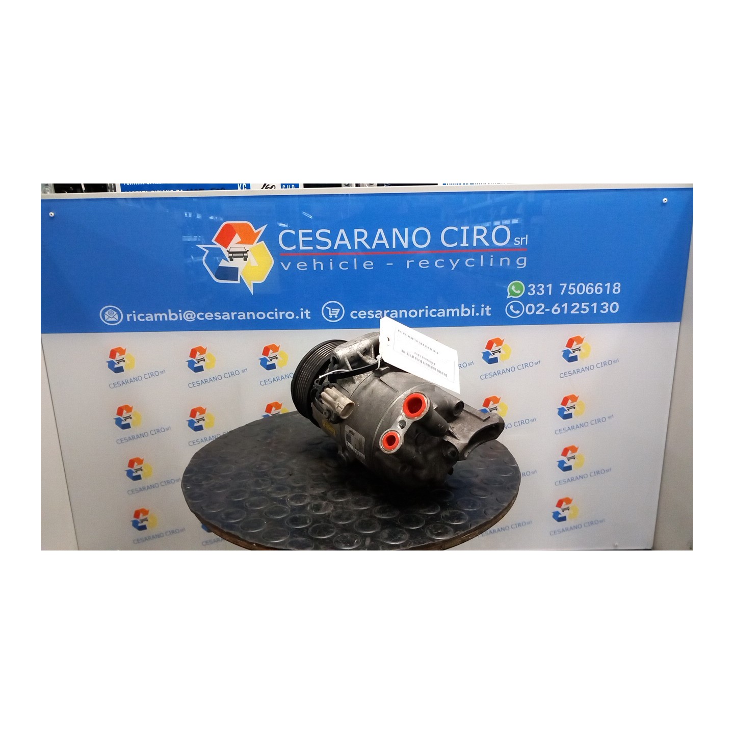 COMPRESSORE A/C 083 OPEL ASTRA (A04) (01/04-03/11) Z19DT 93196866