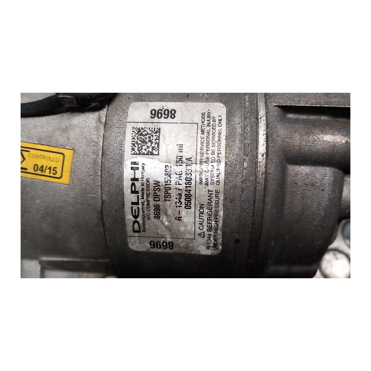 COMPRESSORE A/C 083 OPEL ASTRA (A04) (01/04-03/11) Z19DT 93196866