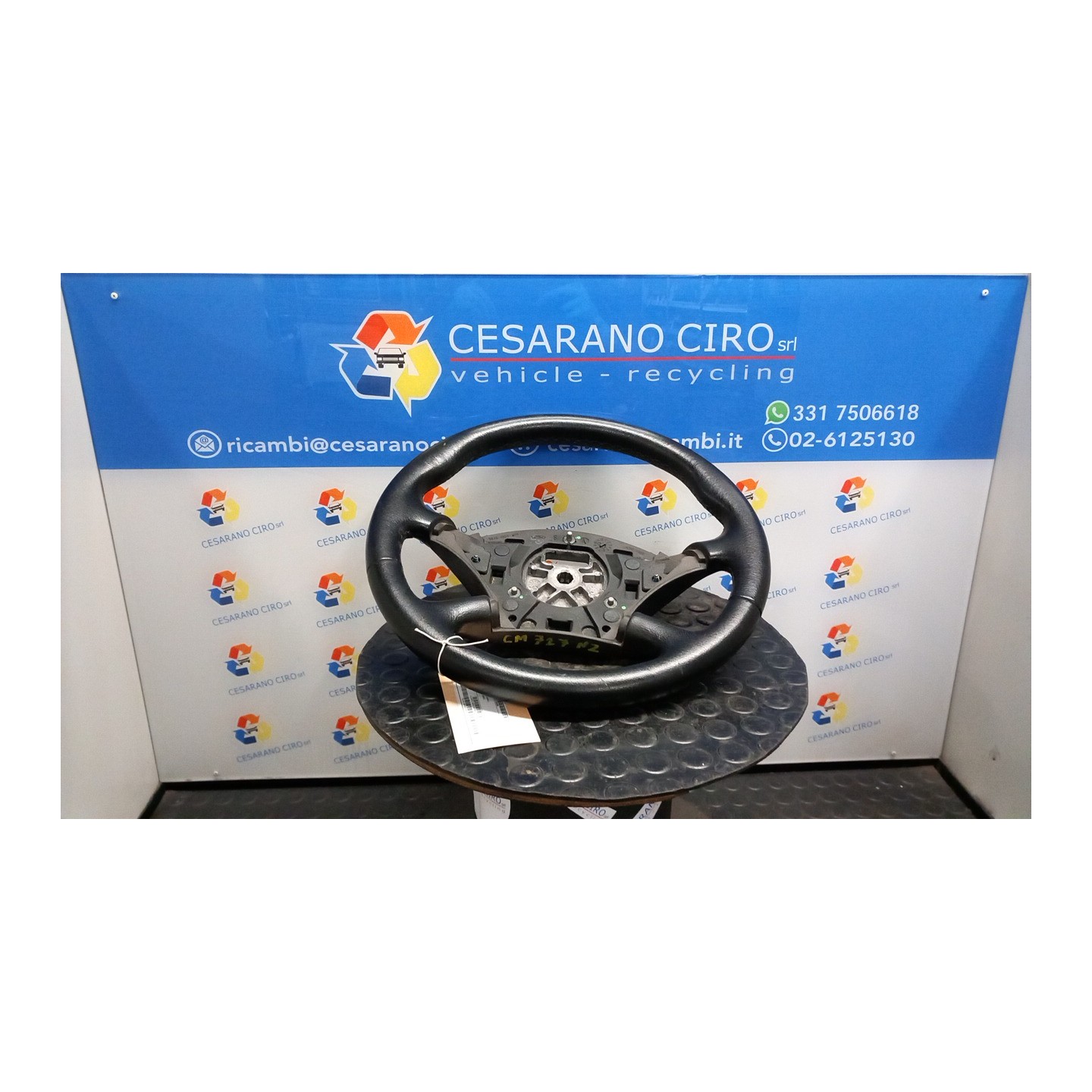 VOLANTE NERO SATINATO 096 FORD FOCUS (CAK) (10/01-04/05) FYDB 1149605