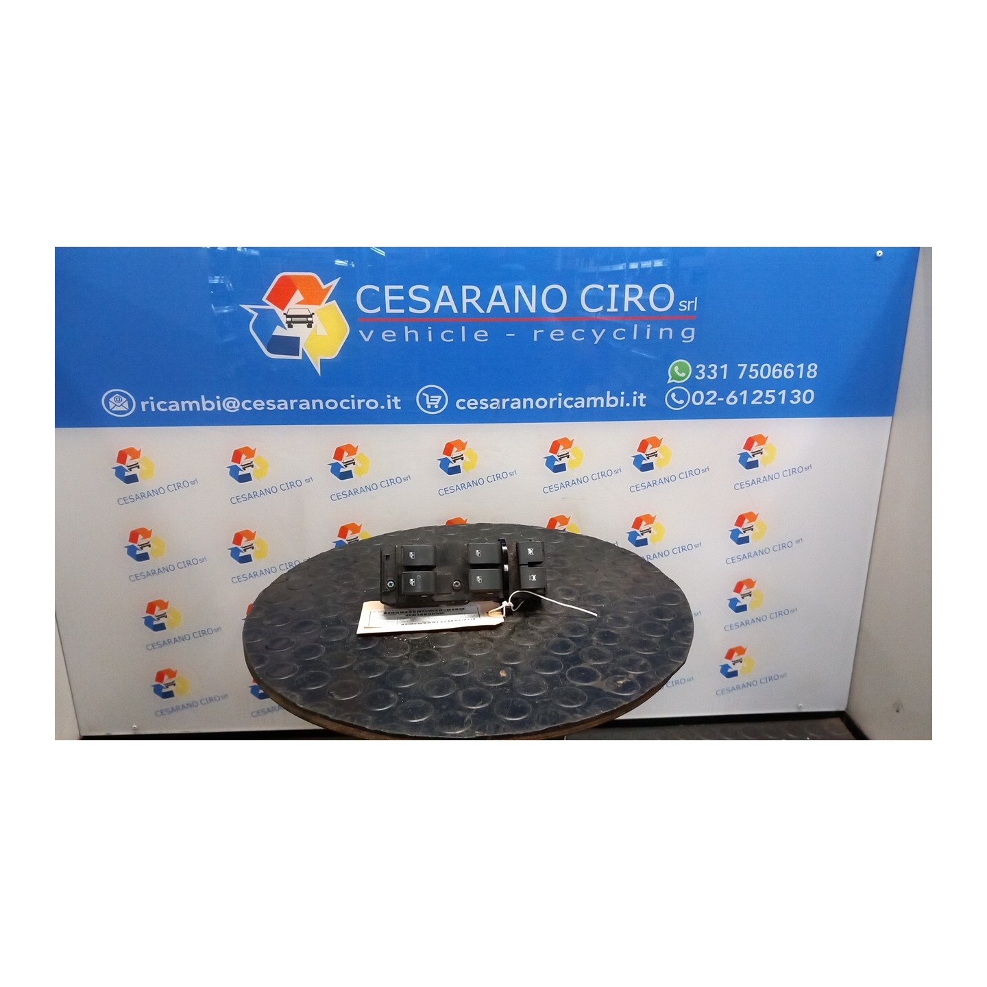 BLOCCO COMANDI ALZACRISTALLI E RETROVISORI EST. 109 CHEVROLET (DAEWOO) CAPTIVA (C100) (07/06-03/11) Z20S 96628542