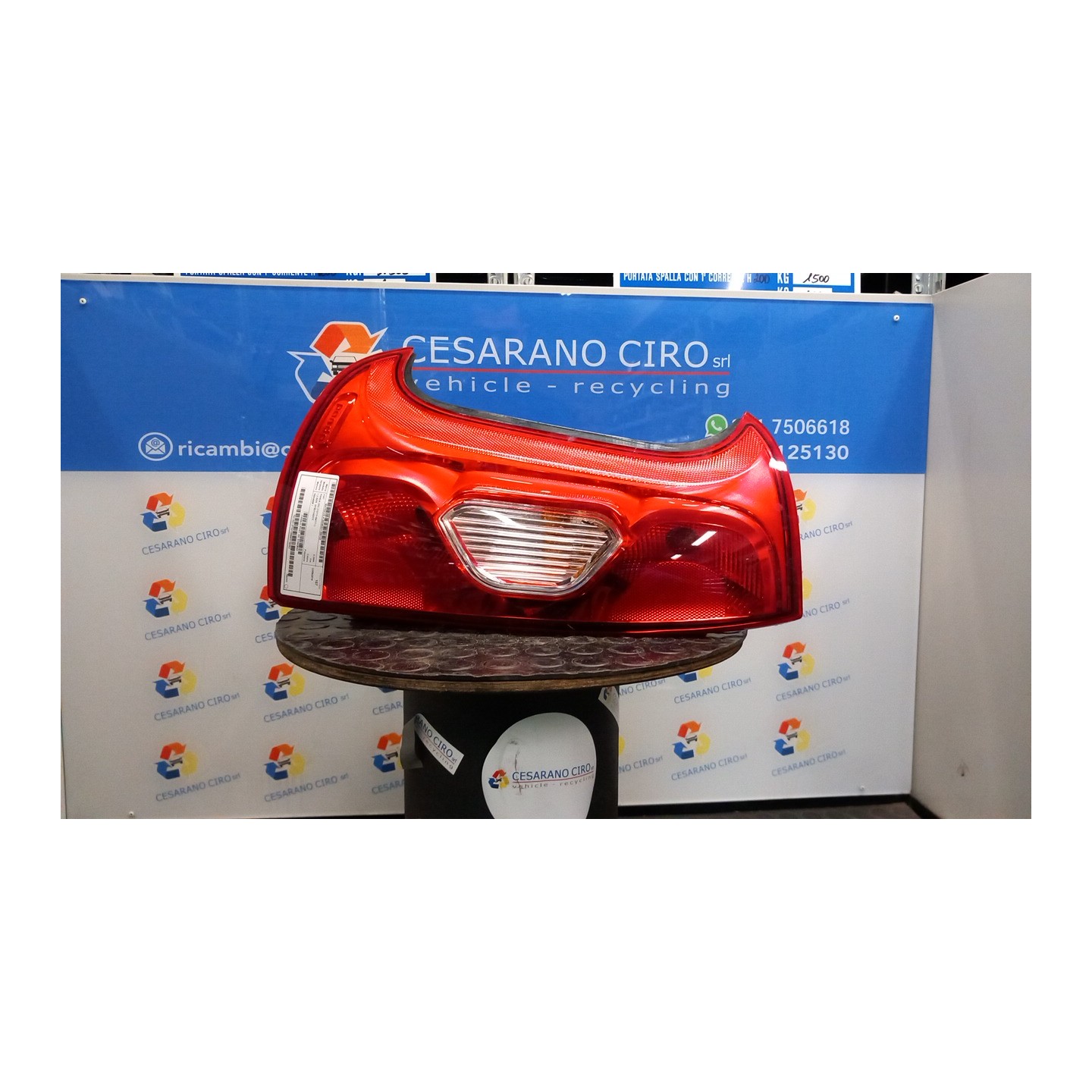 FANALE POST. SX. 122 FIAT PANDA (33) (12/11-04/17) 169A4000 51843643