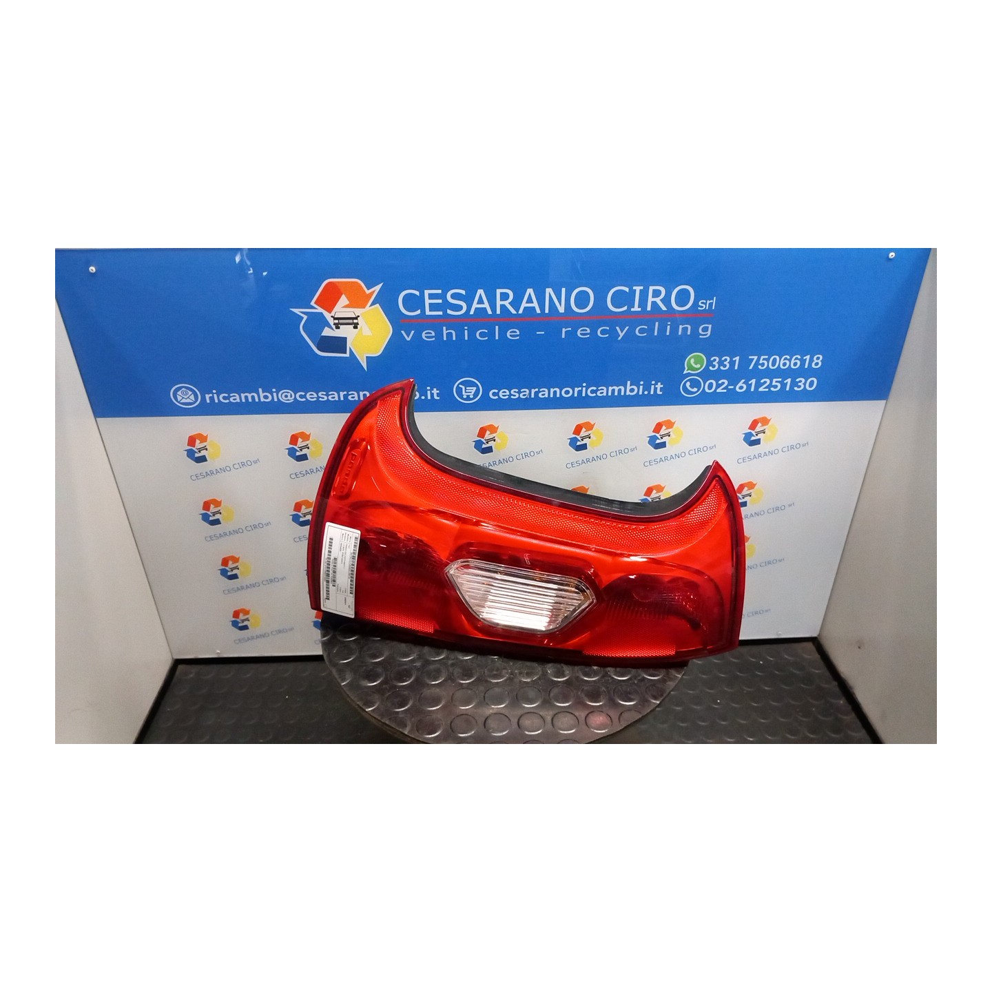 FANALE POST. SX. 122 FIAT PANDA (33) (12/11-04/17) 169A4000 51843643