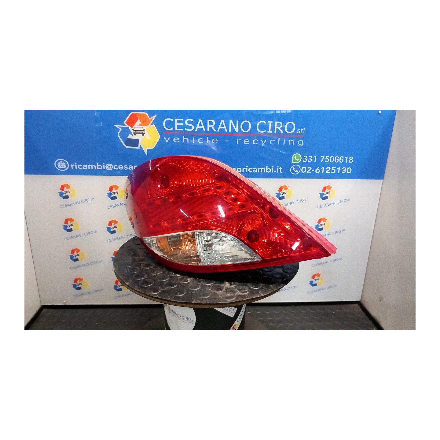 FANALE POST. SX. 138 PEUGEOT 207 (04/06-06/09) 8FS 6350Y7