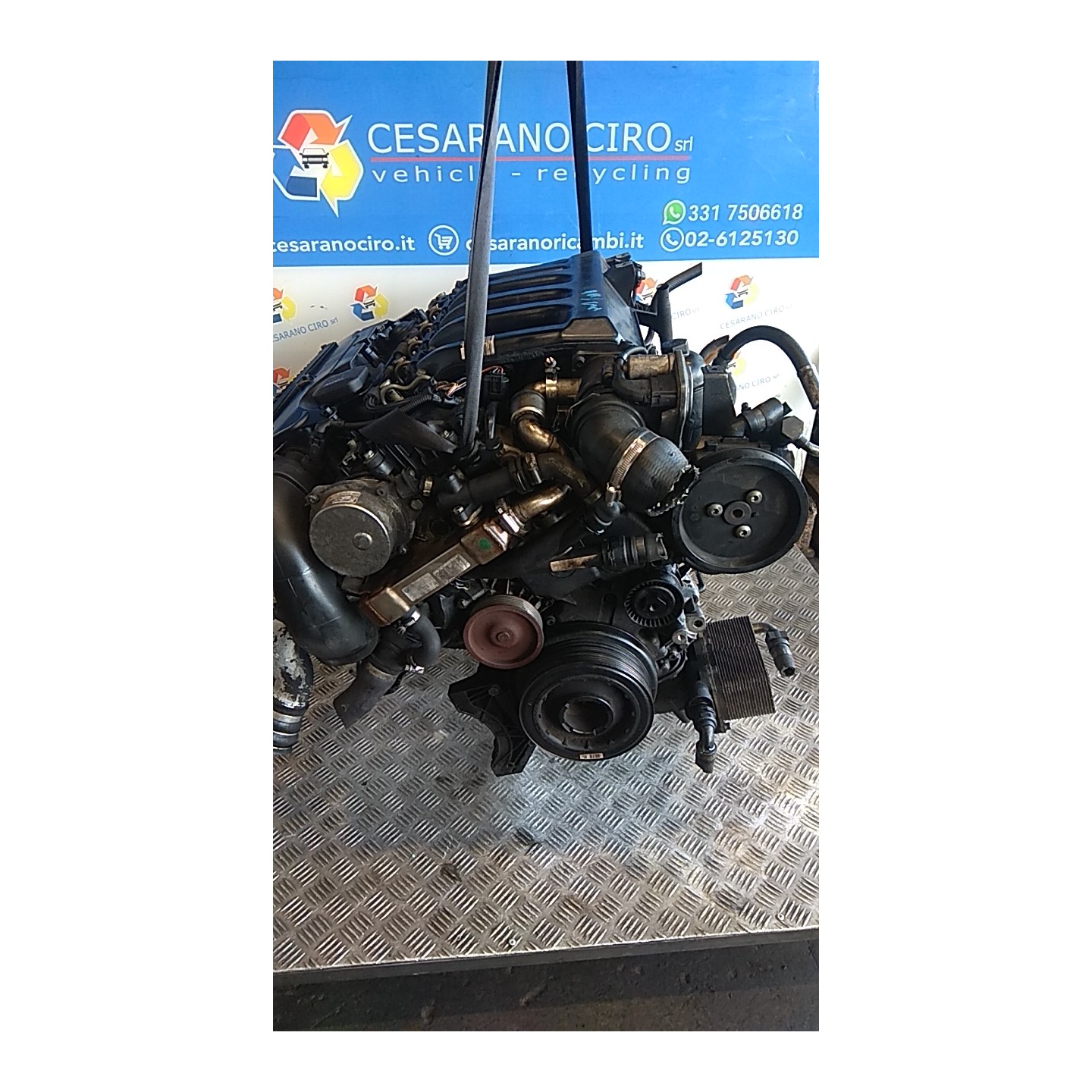 MOTORE SEMICOMPL. 004 BMW SERIE 5 (E60/E61) (07/03-03/07 306D3 11000413754