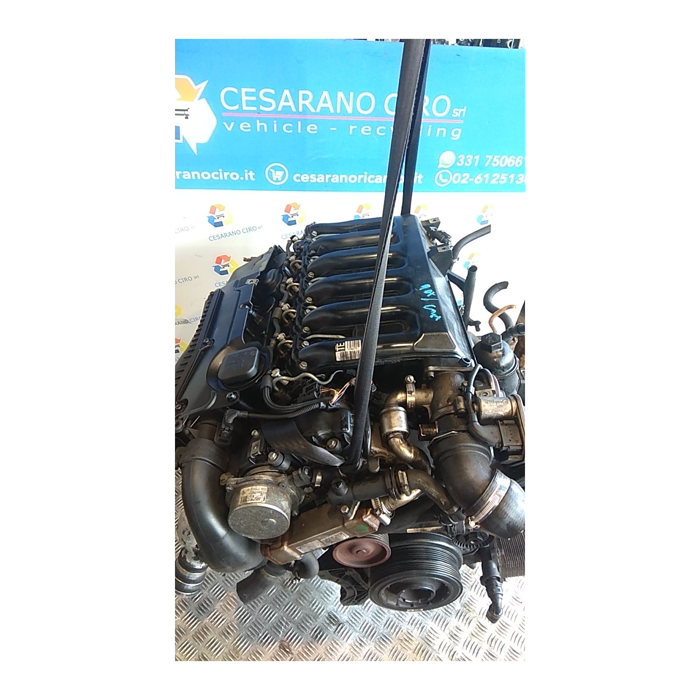 MOTORE SEMICOMPL. 004 BMW SERIE 5 (E60/E61) (07/03-03/07 306D3 11000413754