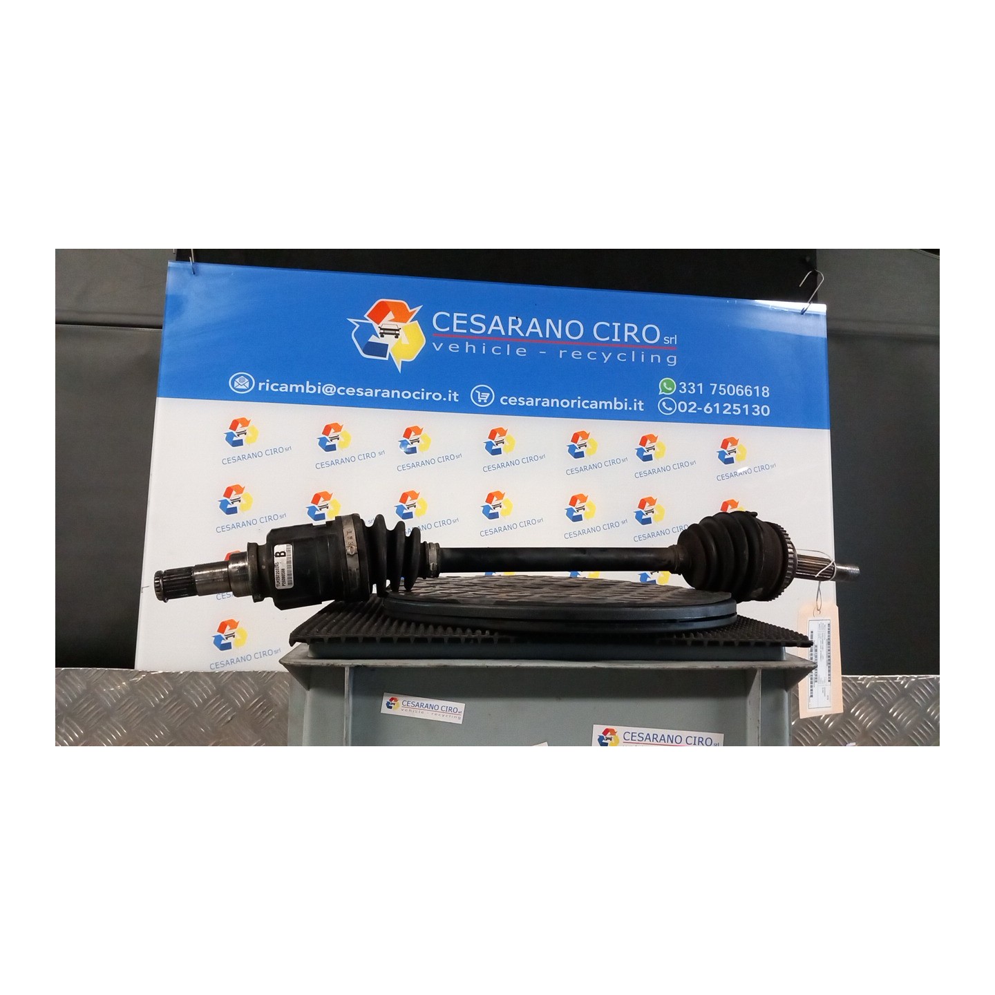 SEMIALBERO ANT. COMPL. 12-01- SX. 088 TOYOTA YARIS (03/99-11/05)     (JPP) 1SZFE 4342052100