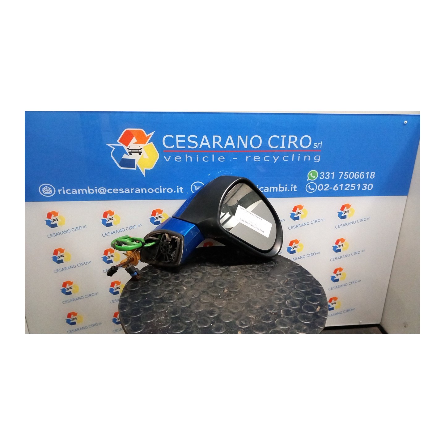 RETROVISORE EST. REGOLAZ. ELETTR. RIPIEGHEVOLE ELET. DX. 018 PEUGEOT 308 (08/07-03/14) 5FW 8153NF
