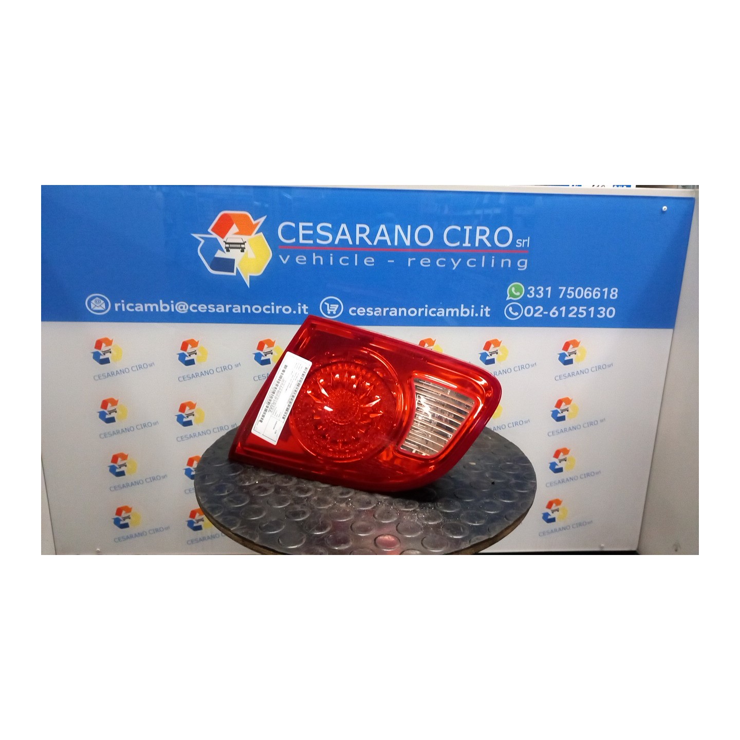 FANALE POST. PARTE INT. DX. 032 HYUNDAI SANTA FE 2A SERIE (03/06-12/10 D4EB 924062B020