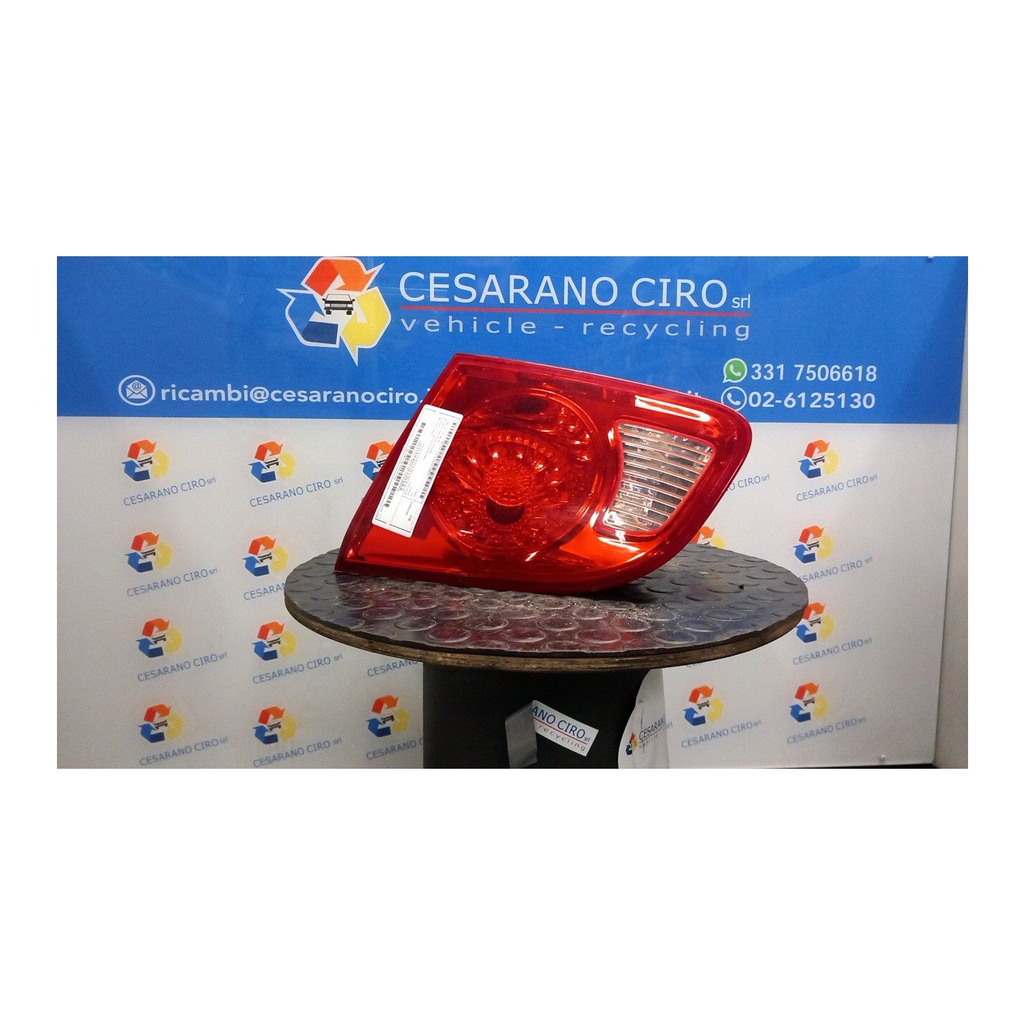 FANALE POST. PARTE INT. DX. 032 HYUNDAI SANTA FE 2A SERIE (03/06-12/10 D4EB 924062B020