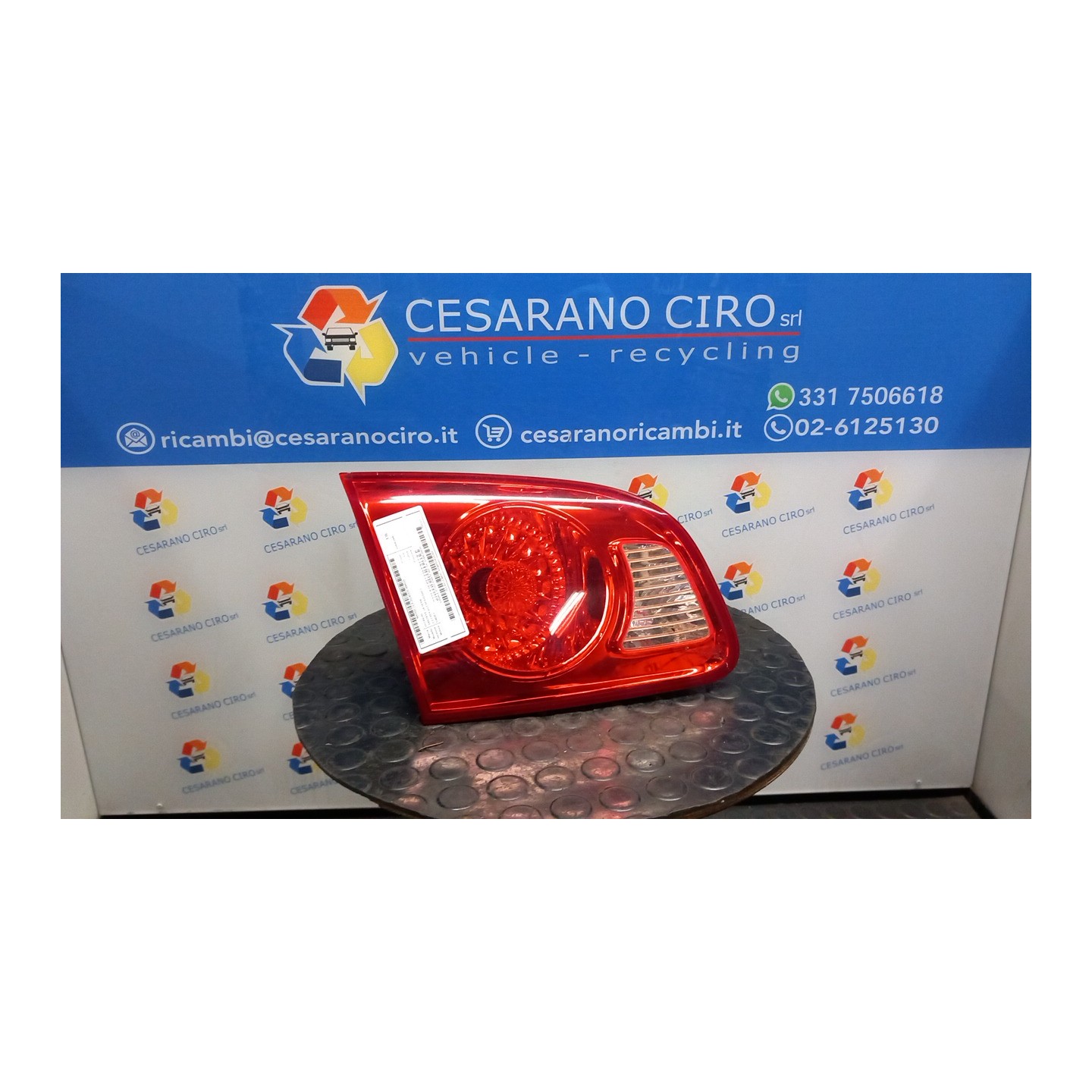FANALE POST. PARTE INT. SX. 033 HYUNDAI SANTA FE 2A SERIE (03/06-12/10 D4EB 924052B020