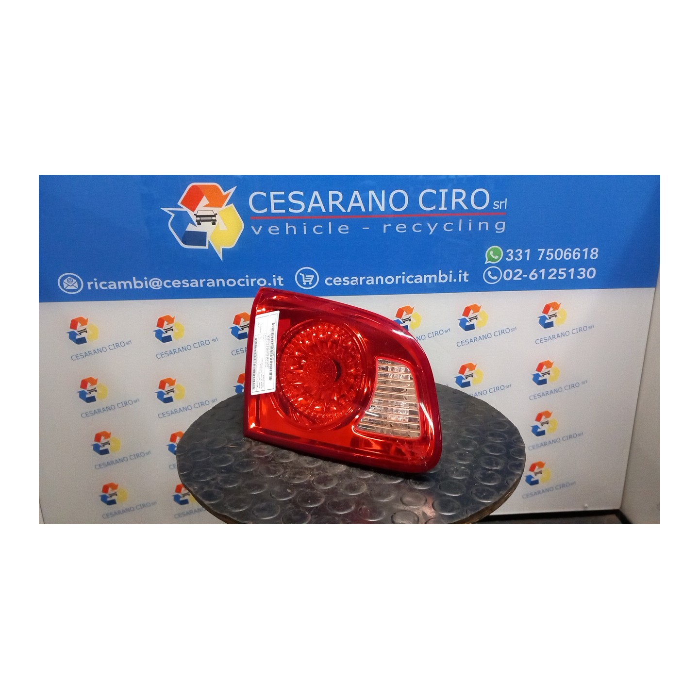 FANALE POST. PARTE INT. SX. 033 HYUNDAI SANTA FE 2A SERIE (03/06-12/10 D4EB 924052B020