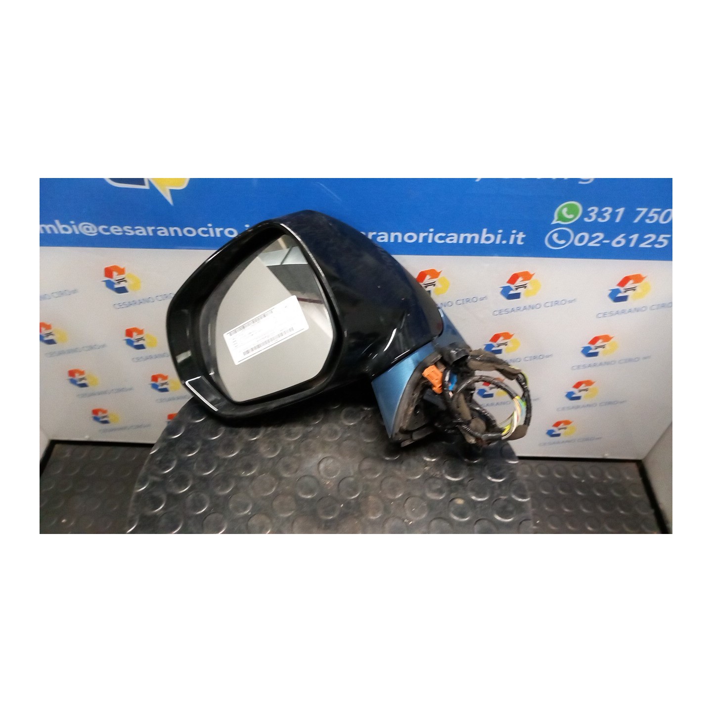 RETROVISORE EST. REGOLAZ. ELETTR. RIPIEGHEVOLE C/MEMORIA SX. 038 CITROEN C4 PICASSO (09/06-08/13) RHJ 8153H4