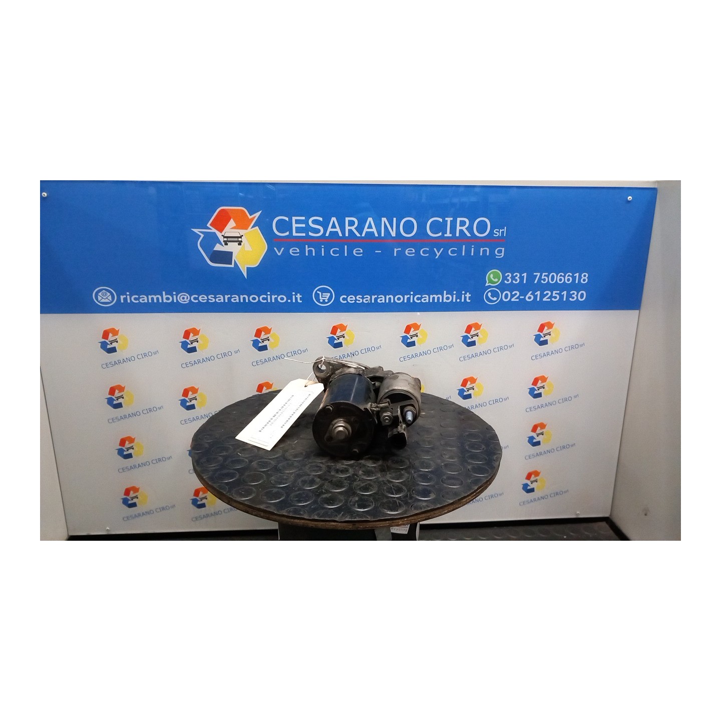 MOTORINO AVVIAMENTO 2.0KW VALEO 097 VOLKSWAGEN GOLF (1K) (10/03-12/09) BSE 02Z911024JX