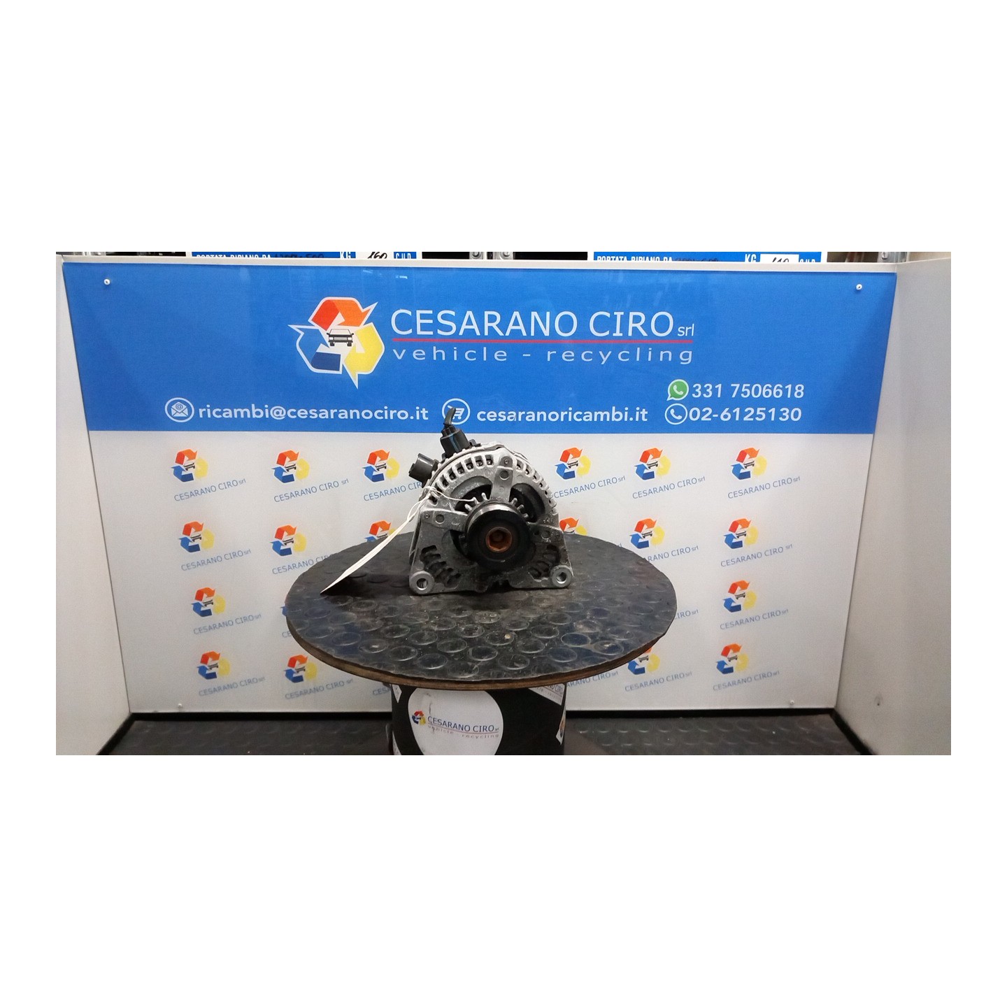 ALTERNATORE 150AMP ROTAZ. 117 VOLVO V50 (02/04-12/12) D4204T 36000599