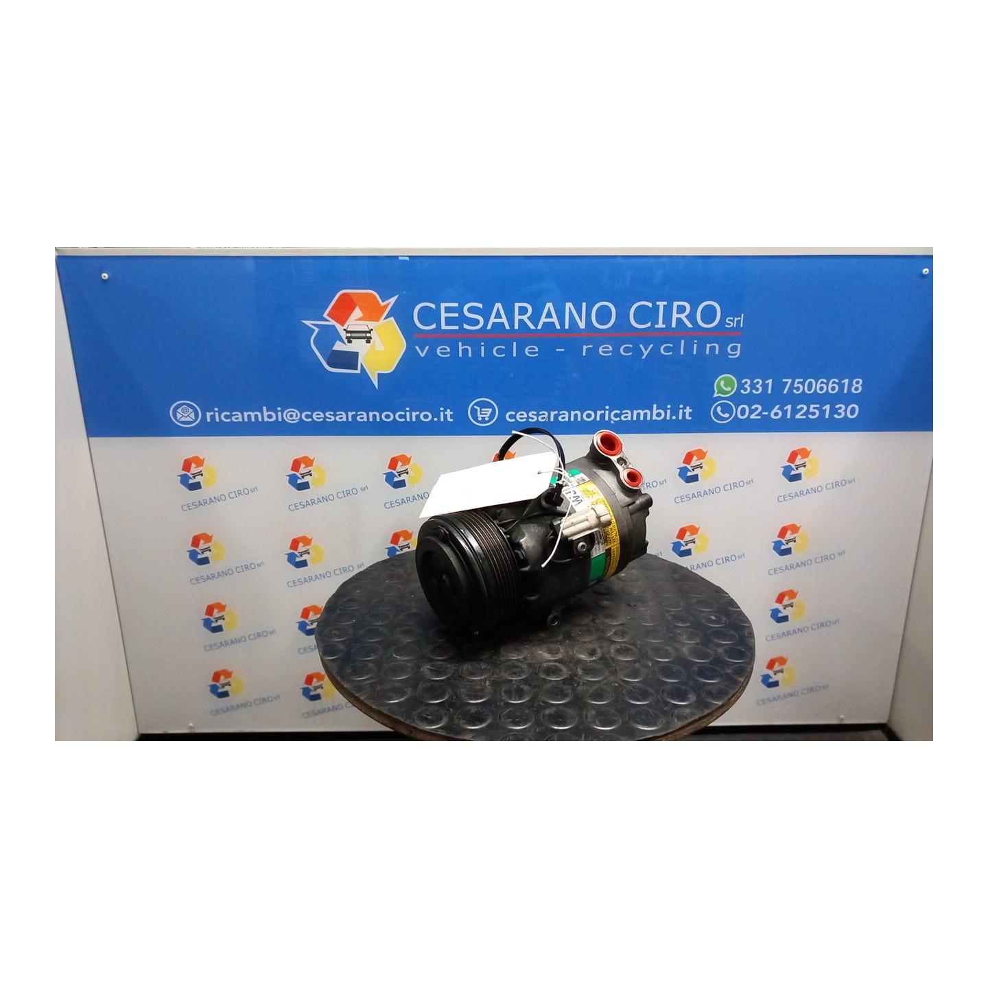 COMPRESSORE A/C 158 OPEL ASTRA (A04) (01/04-03/11) Z17DTH 13124751
