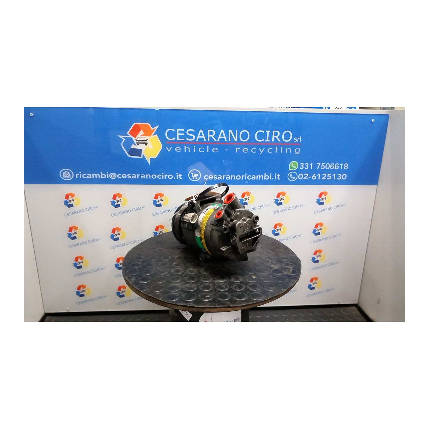 COMPRESSORE A/C 158 OPEL ASTRA (A04) (01/04-03/11) Z17DTH 13124751