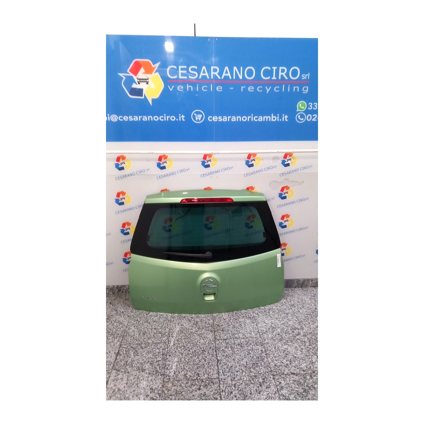 PORTELLO POST. 162 OPEL AGILA (H08) (01/08-) D13A 93193294