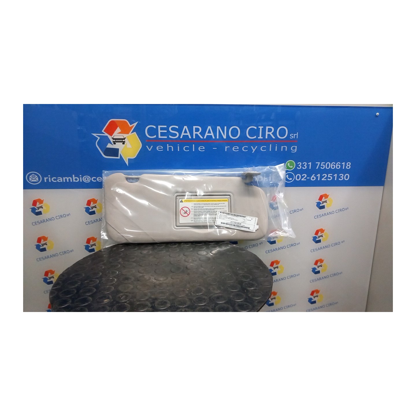 ALETTA PARASOLE PARABREZZA DX. 047 CITROEN C3 PICASSO (02/09-02/18) 9HX 816305