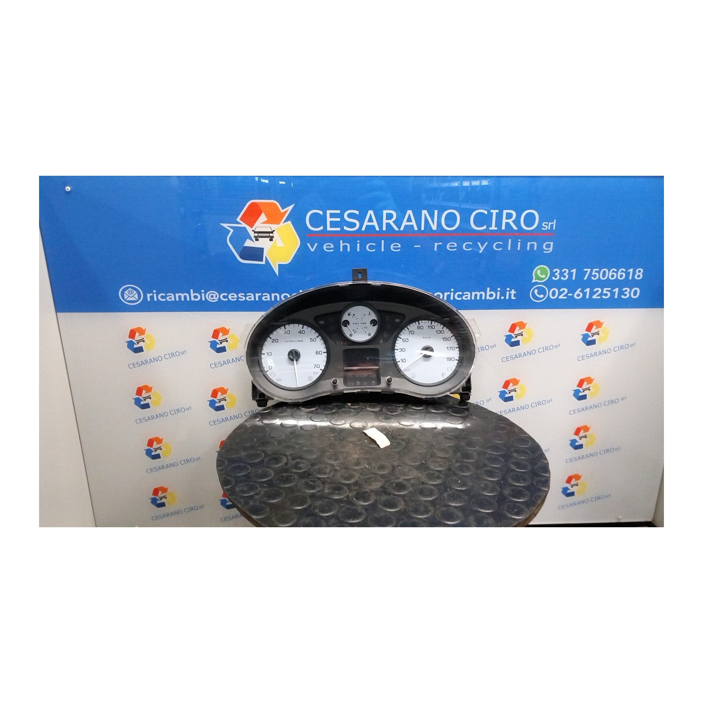 QUADRO PORTASTRUMENTI C/OROLOGIO DIGITALE 021 CITROEN BERLINGO VAN (B9) (03/15-07/19 BH02 9801641680