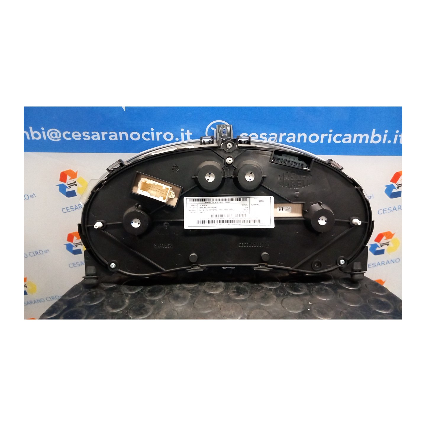 QUADRO PORTASTRUMENTI C/OROLOGIO DIGITALE 021 CITROEN BERLINGO VAN (B9) (03/15-07/19 BH02 9801641680