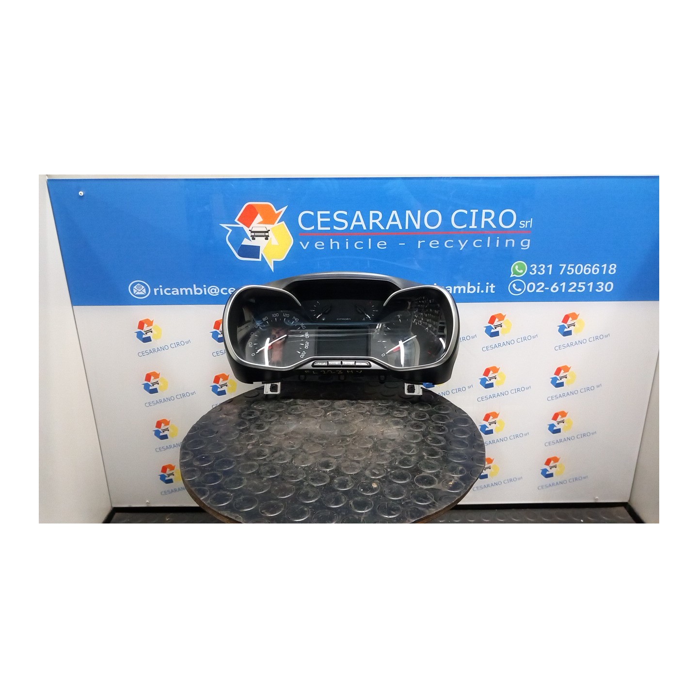 QUADRO STRUMENTI COMPL. C/QUADRO STUMENTI LCD+TESTO 032 CITROEN C3 3A SERIE (B618) (09/16-06/2 HM01 9813361680