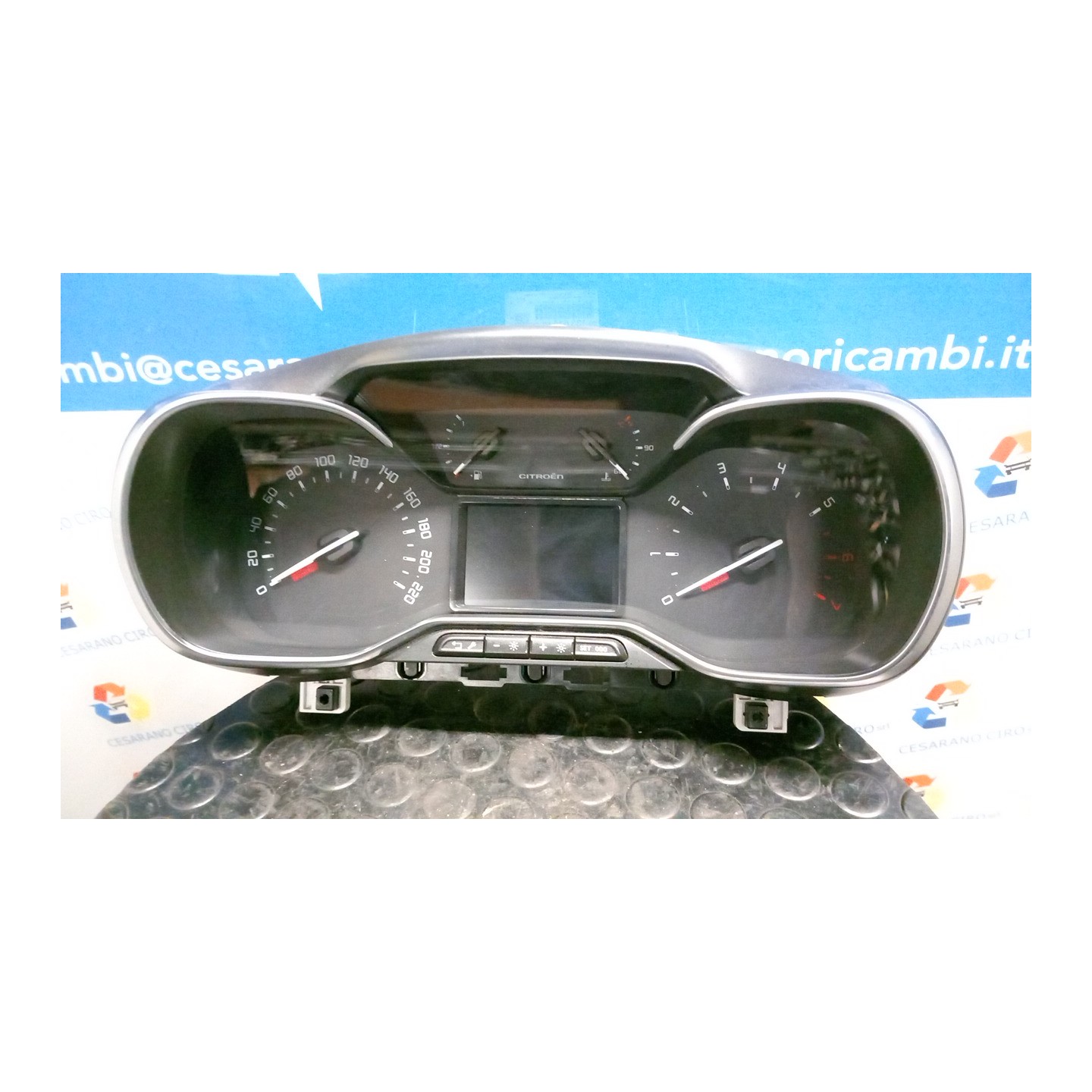 QUADRO STRUMENTI COMPL. C/QUADRO STUMENTI LCD+TESTO 032 CITROEN C3 3A SERIE (B618) (09/16-06/2 HM01 9813361680