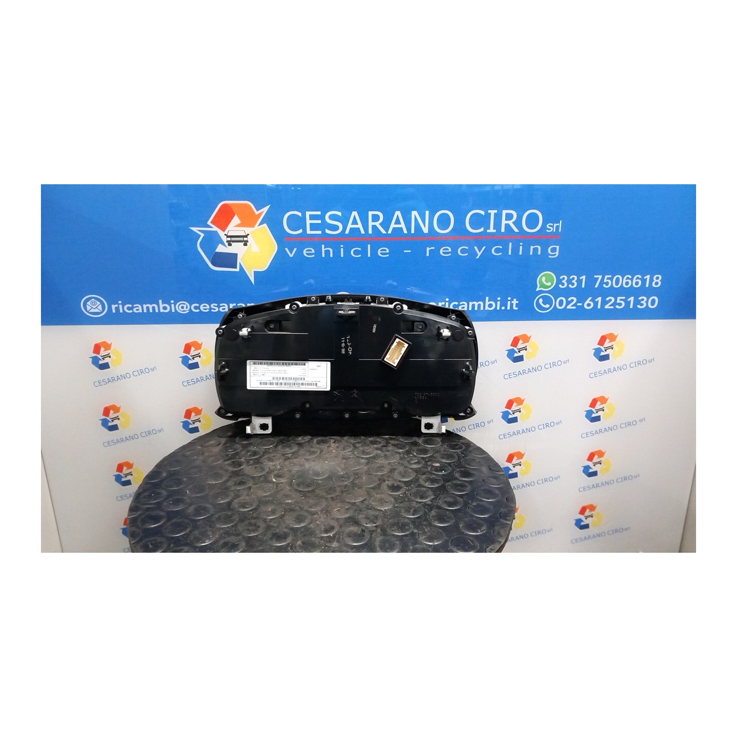 QUADRO STRUMENTI COMPL. C/QUADRO STUMENTI LCD+TESTO 032 CITROEN C3 3A SERIE (B618) (09/16-06/2 HM01 9813361680
