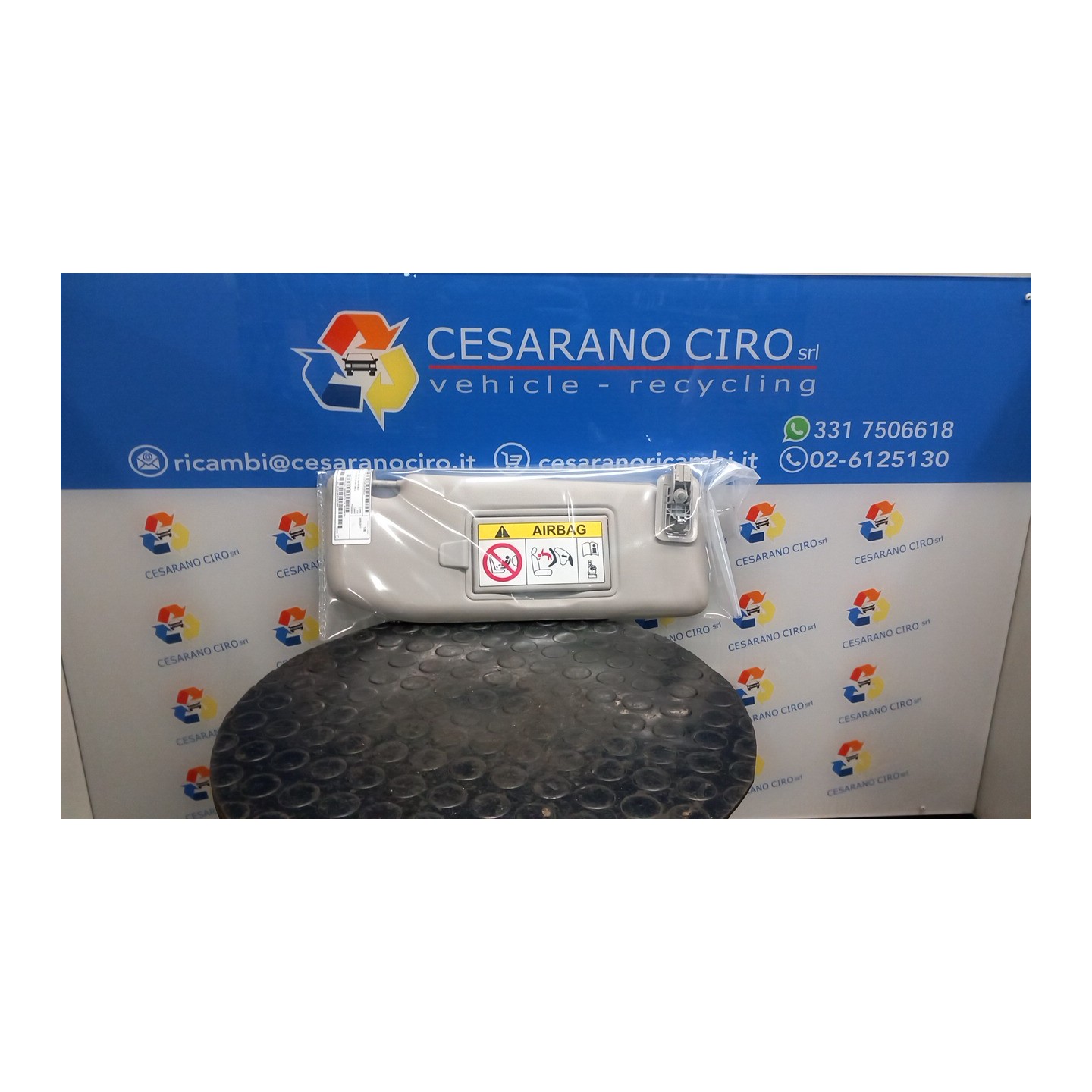 ALETTA PARASOLE PARABREZZA DX. 034 CITROEN C3 3A SERIE (B618) (09/16-06/2 HM01 98100807BJ