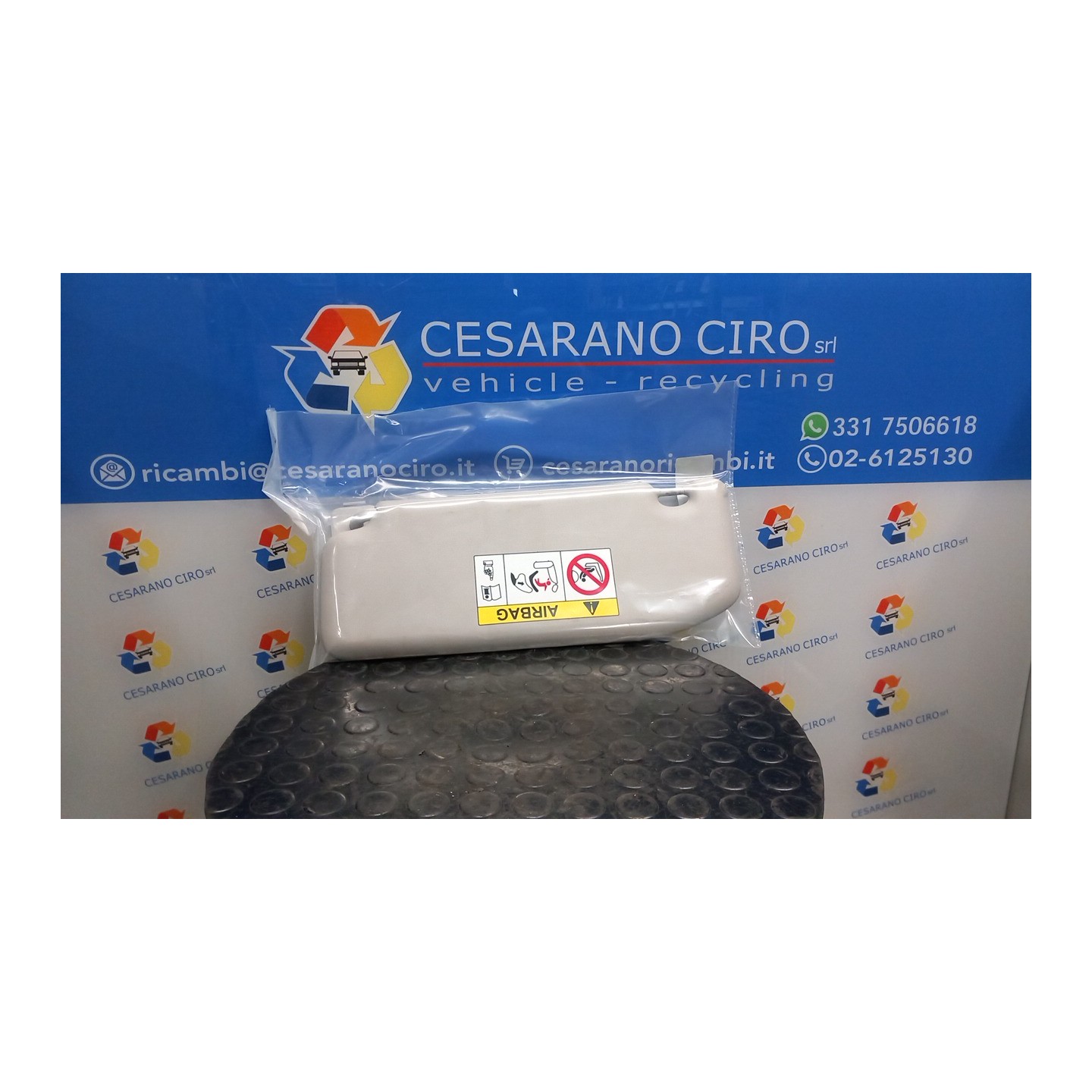 ALETTA PARASOLE PARABREZZA DX. 034 CITROEN C3 3A SERIE (B618) (09/16-06/2 HM01 98100807BJ
