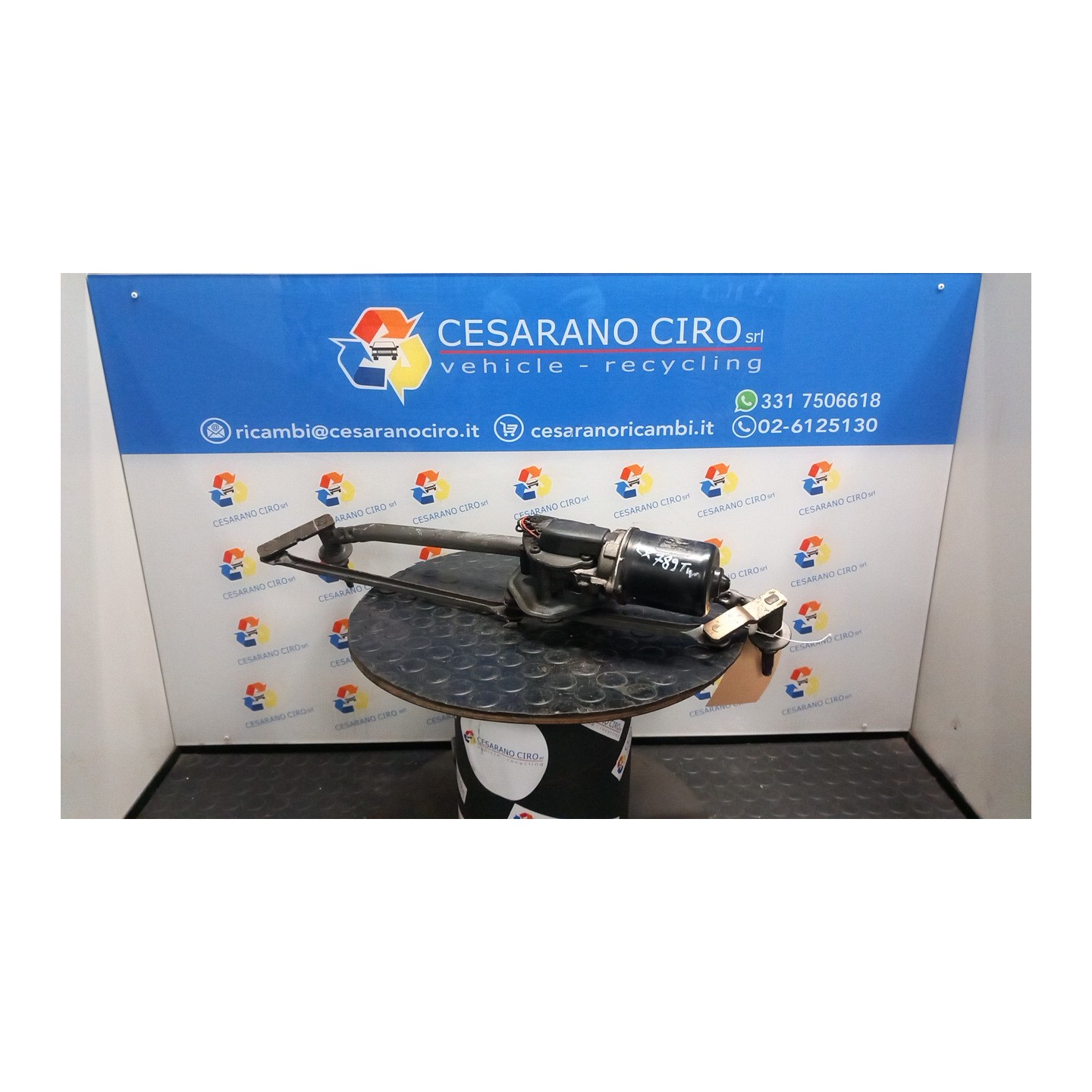 MOTORINO TERGIPARABREZZA 014 OPEL VIVARO (X83) (10/04-09/06) F9QU7 93160791