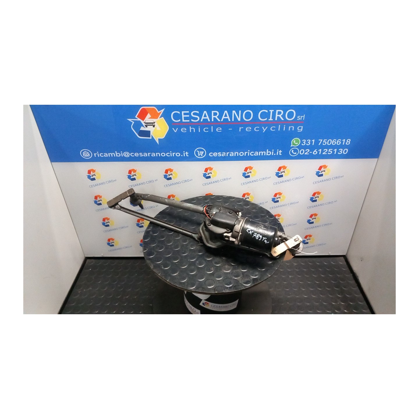 MOTORINO TERGIPARABREZZA 014 OPEL VIVARO (X83) (10/04-09/06) F9QU7 93160791